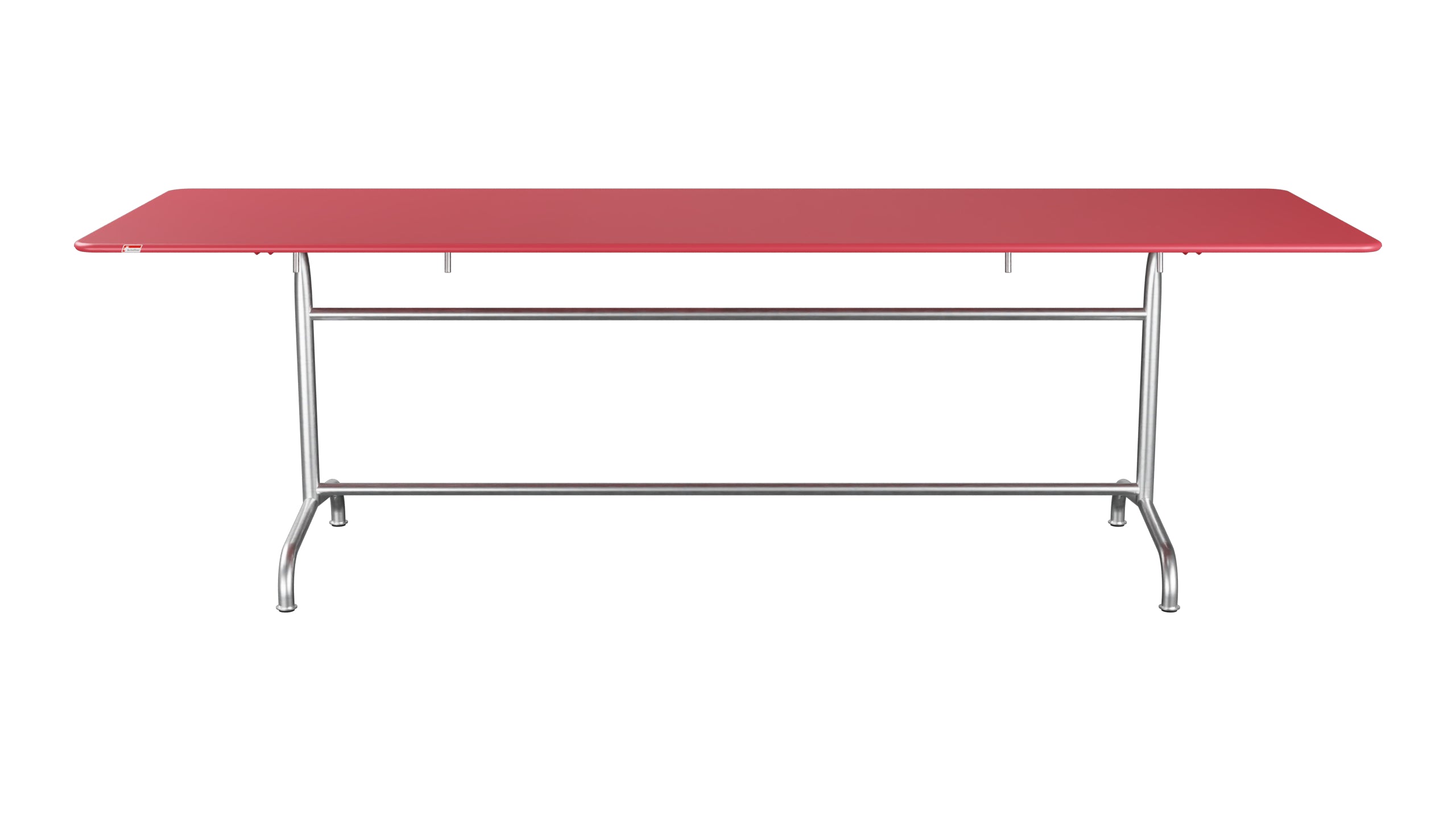Rigi Metall-Gartentisch 240x80 klappbar in Ahornrot präsentiert im Onlineshop von KAQTU Design AG. Gartentisch ist von Schaffner