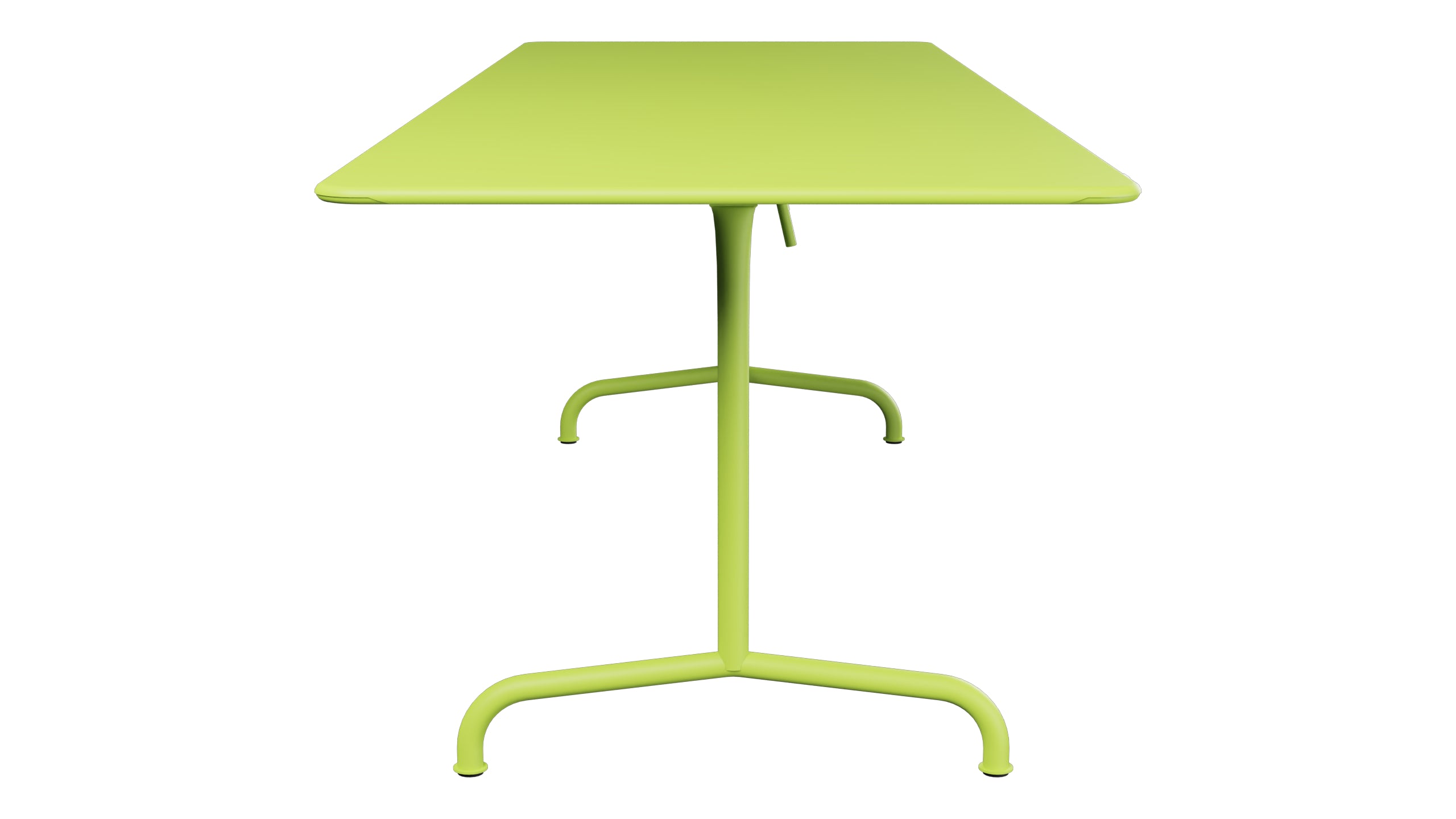Rigi Metall-Gartentisch 240x80 klappbar in Hellgrün präsentiert im Onlineshop von KAQTU Design AG. Gartentisch ist von Schaffner