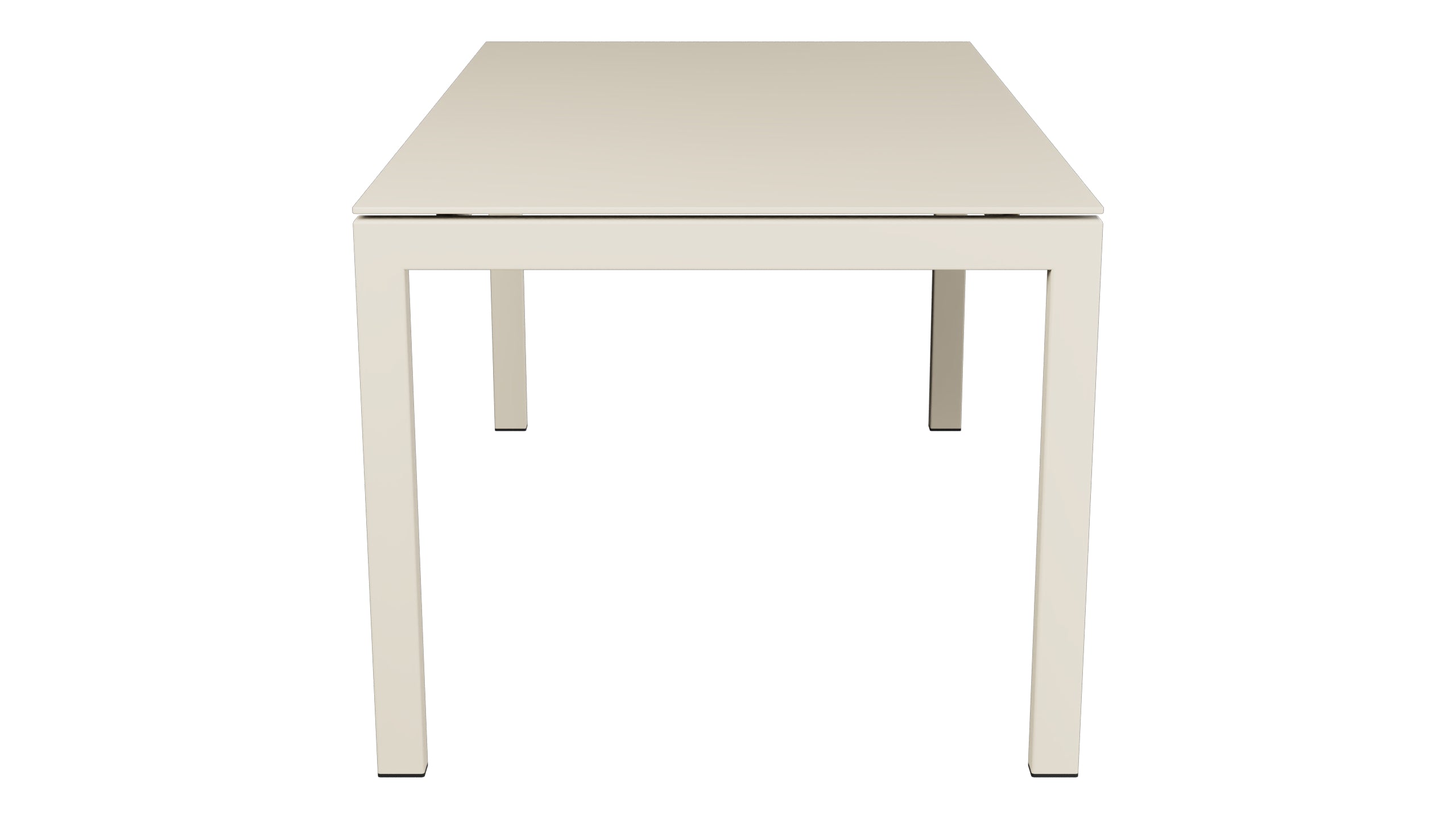 Luzern Glasfaser-Gartentisch 160x90 in Pastellsand präsentiert im Onlineshop von KAQTU Design AG. Gartentisch ist von Schaffner