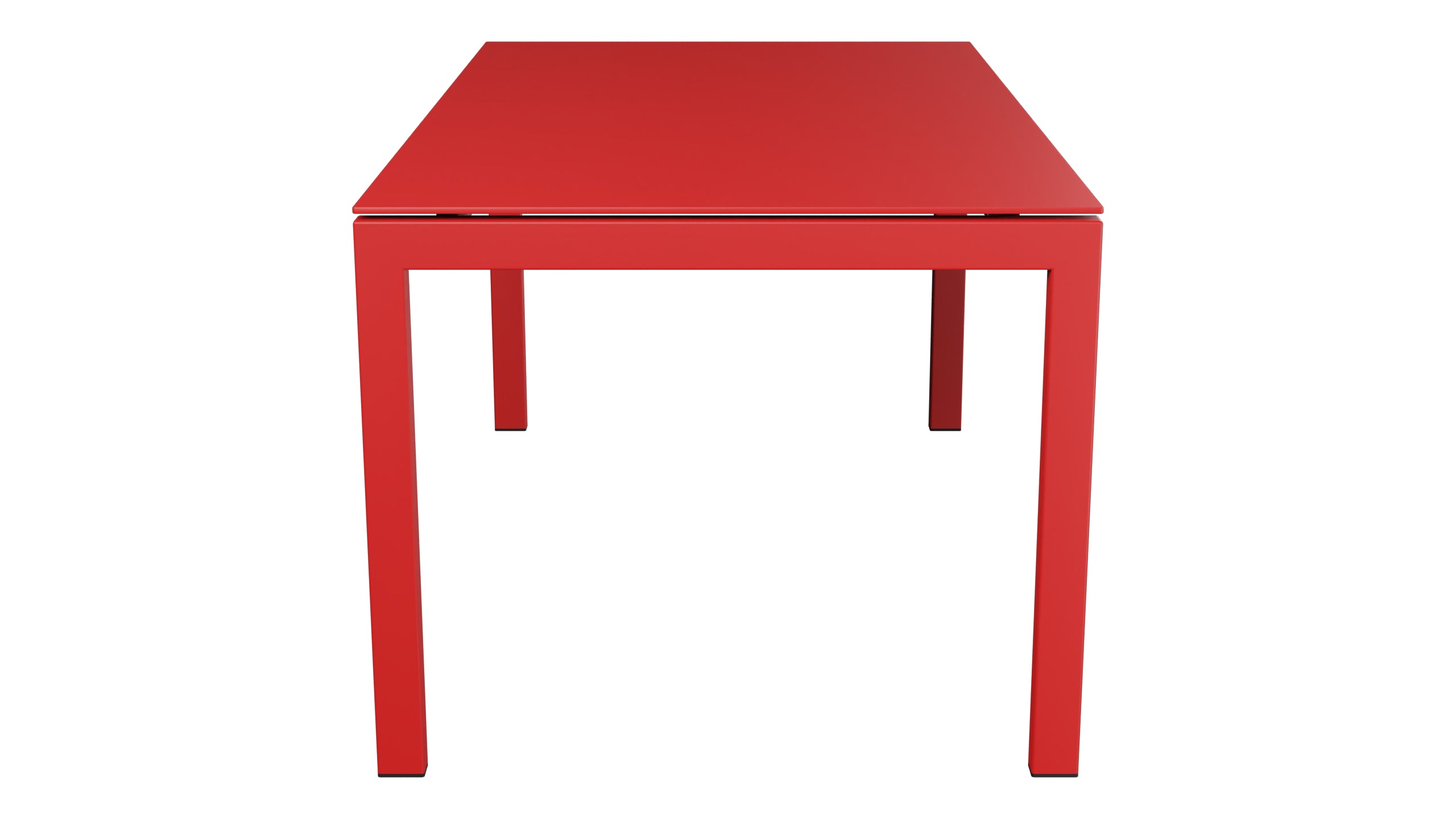 Luzern Glasfaser-Gartentisch 160x90 in Rot präsentiert im Onlineshop von KAQTU Design AG. Gartentisch ist von Schaffner