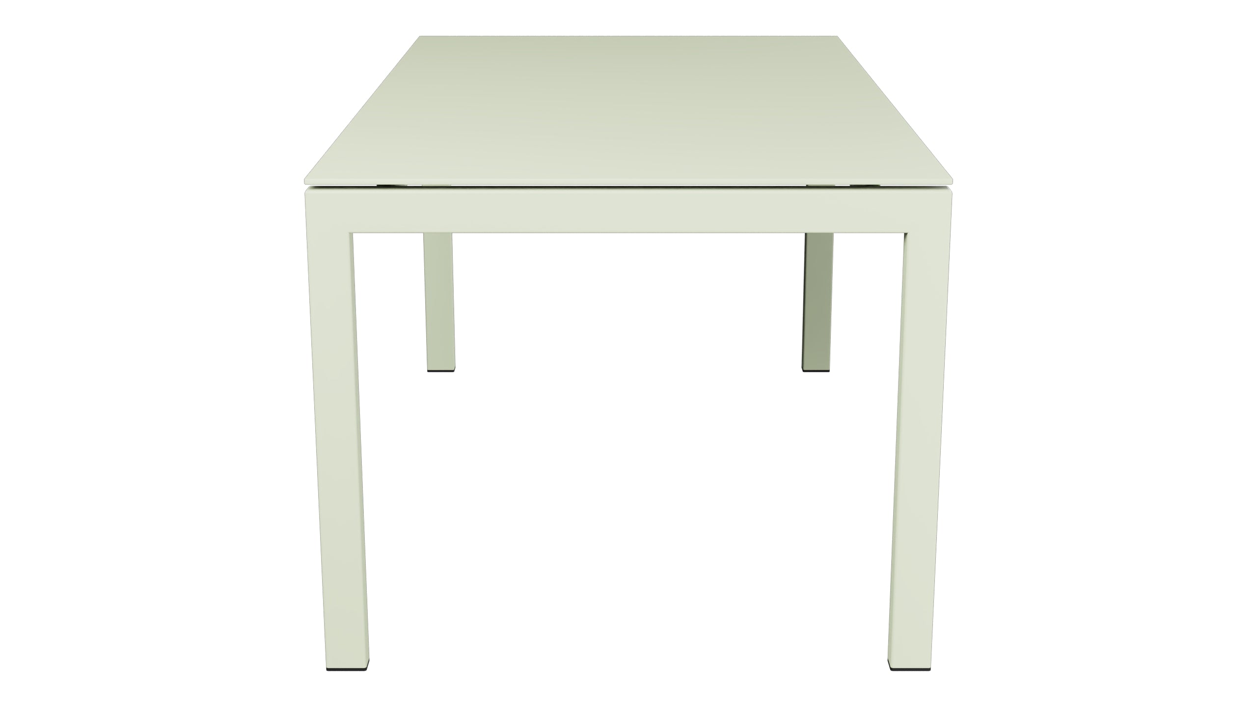 Luzern Glasfaser-Gartentisch 160x90 in Pastellgrün präsentiert im Onlineshop von KAQTU Design AG. Gartentisch ist von Schaffner
