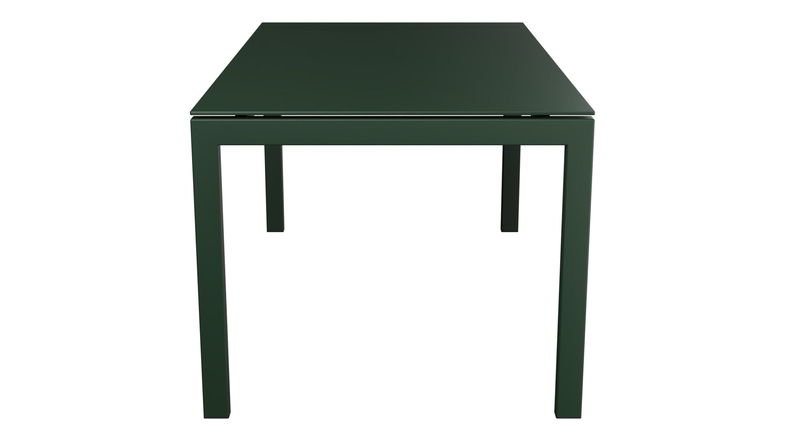 Luzern Glasfaser-Gartentisch 160x90 in Tannengrün präsentiert im Onlineshop von KAQTU Design AG. Gartentisch ist von Schaffner
