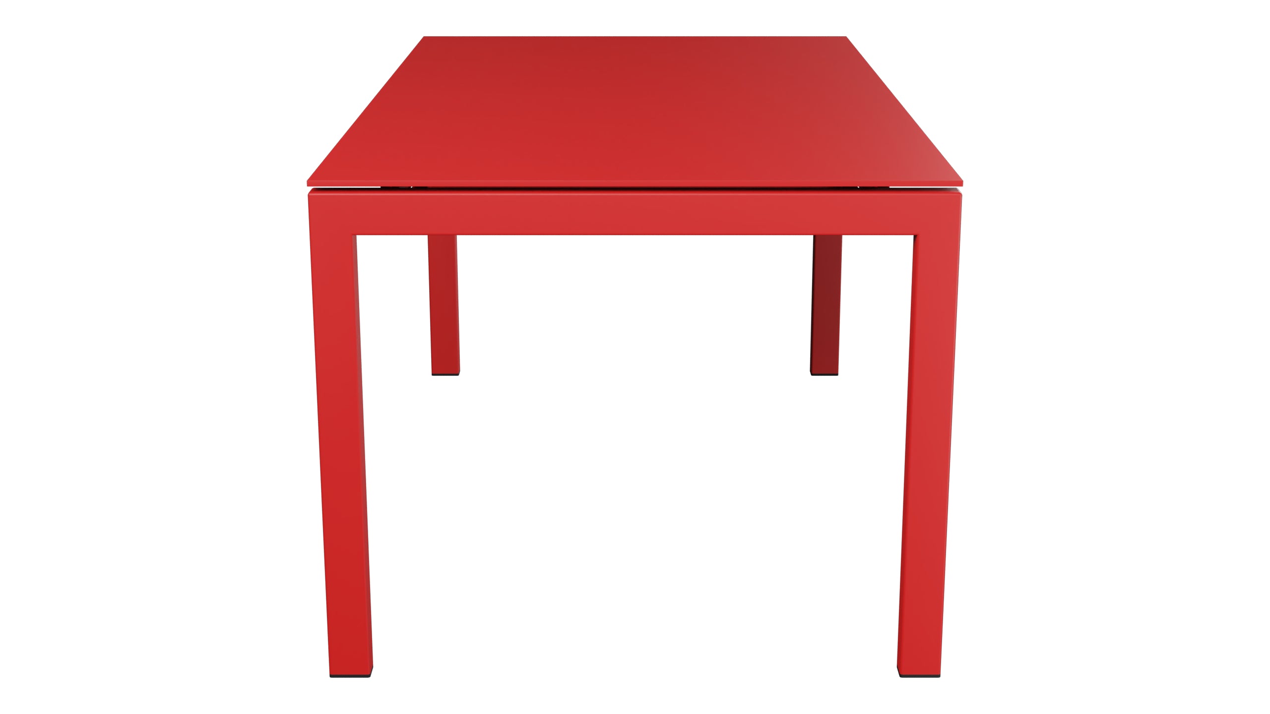 Luzern Glasfaser-Gartentisch 160/220x90 ausziehbar in Rot präsentiert im Onlineshop von KAQTU Design AG. Gartentisch ist von Schaffner