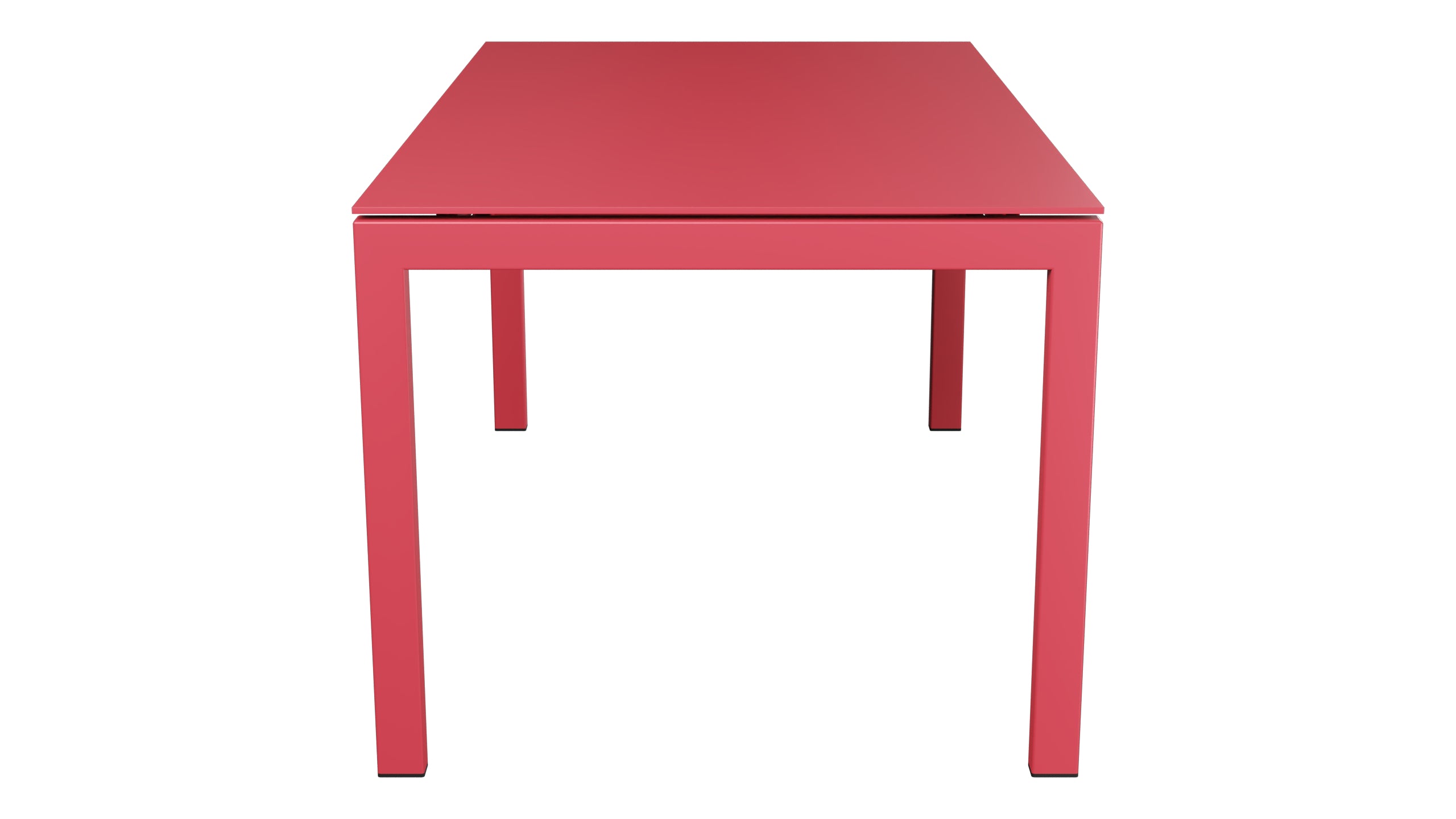 Luzern Glasfaser-Gartentisch 160/220x90 ausziehbar in Ahornrot präsentiert im Onlineshop von KAQTU Design AG. Gartentisch ist von Schaffner