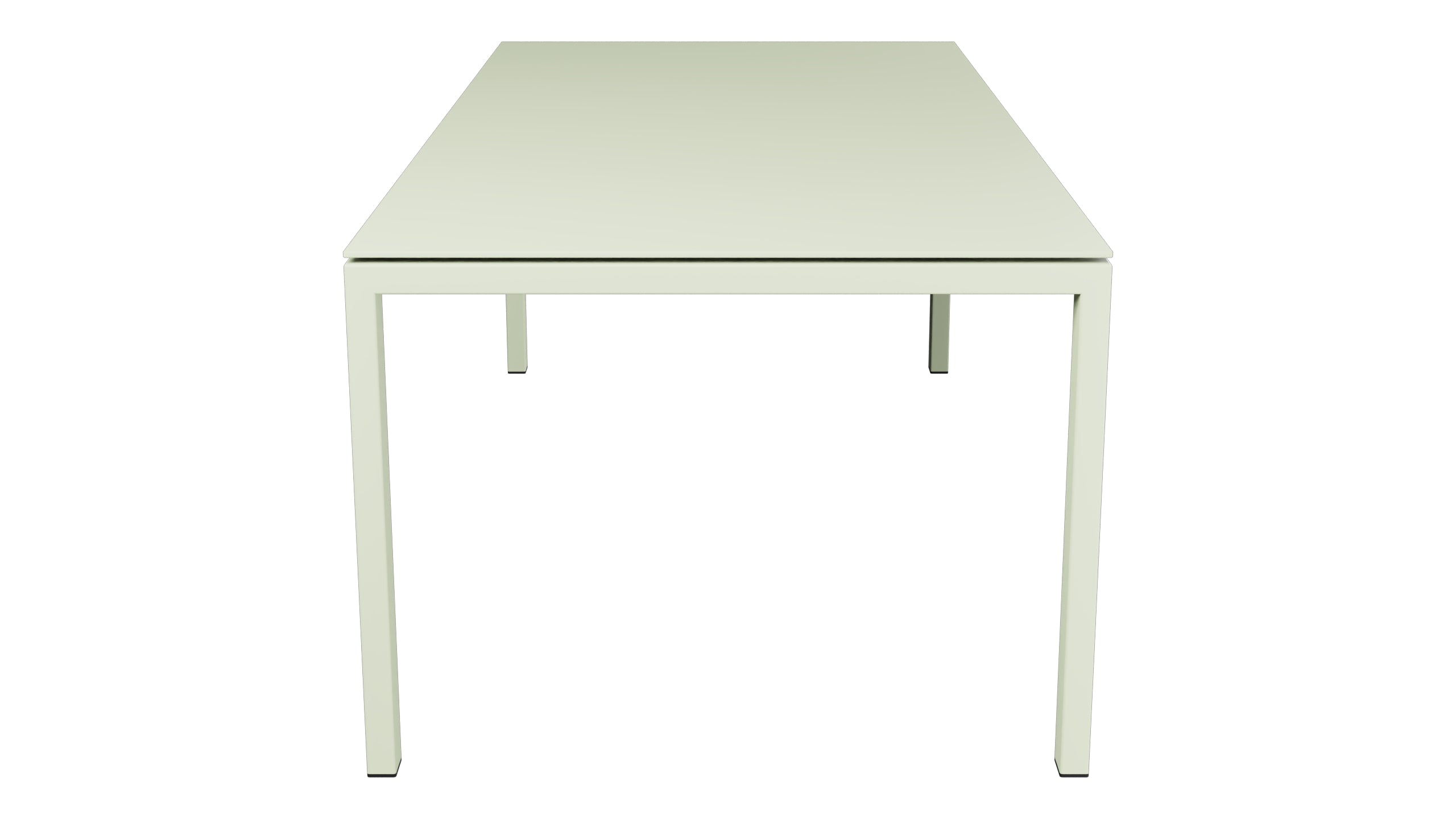 Luzern Glasfaser-Gartentisch 220x100 in Pastellgrün präsentiert im Onlineshop von KAQTU Design AG. Gartentisch ist von Schaffner