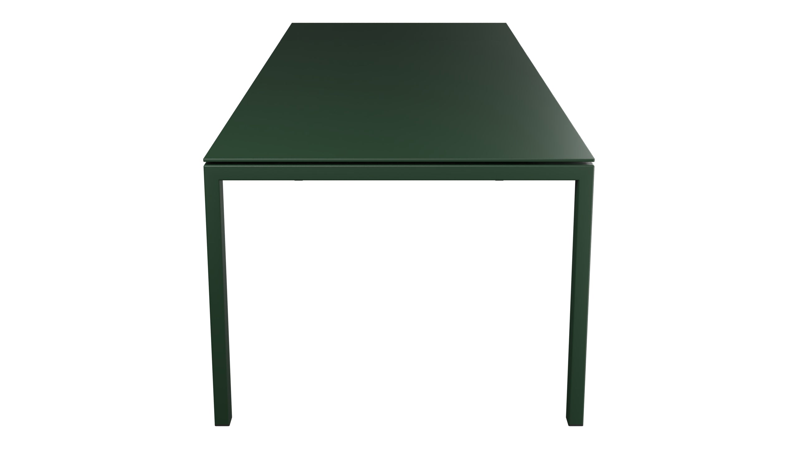 Luzern Glasfaser-Gartentisch 220/280x100 ausziehbar in Tannengrün präsentiert im Onlineshop von KAQTU Design AG. Gartentisch ist von Schaffner