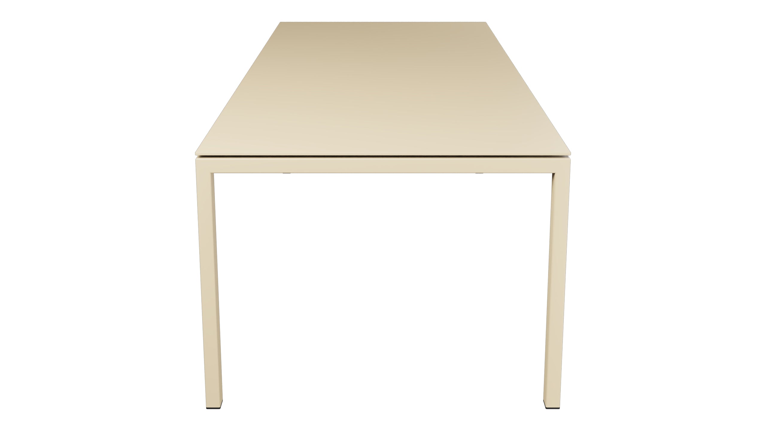Luzern Glasfaser-Gartentisch 220/280x100 ausziehbar in Pastellbraun präsentiert im Onlineshop von KAQTU Design AG. Gartentisch ist von Schaffner