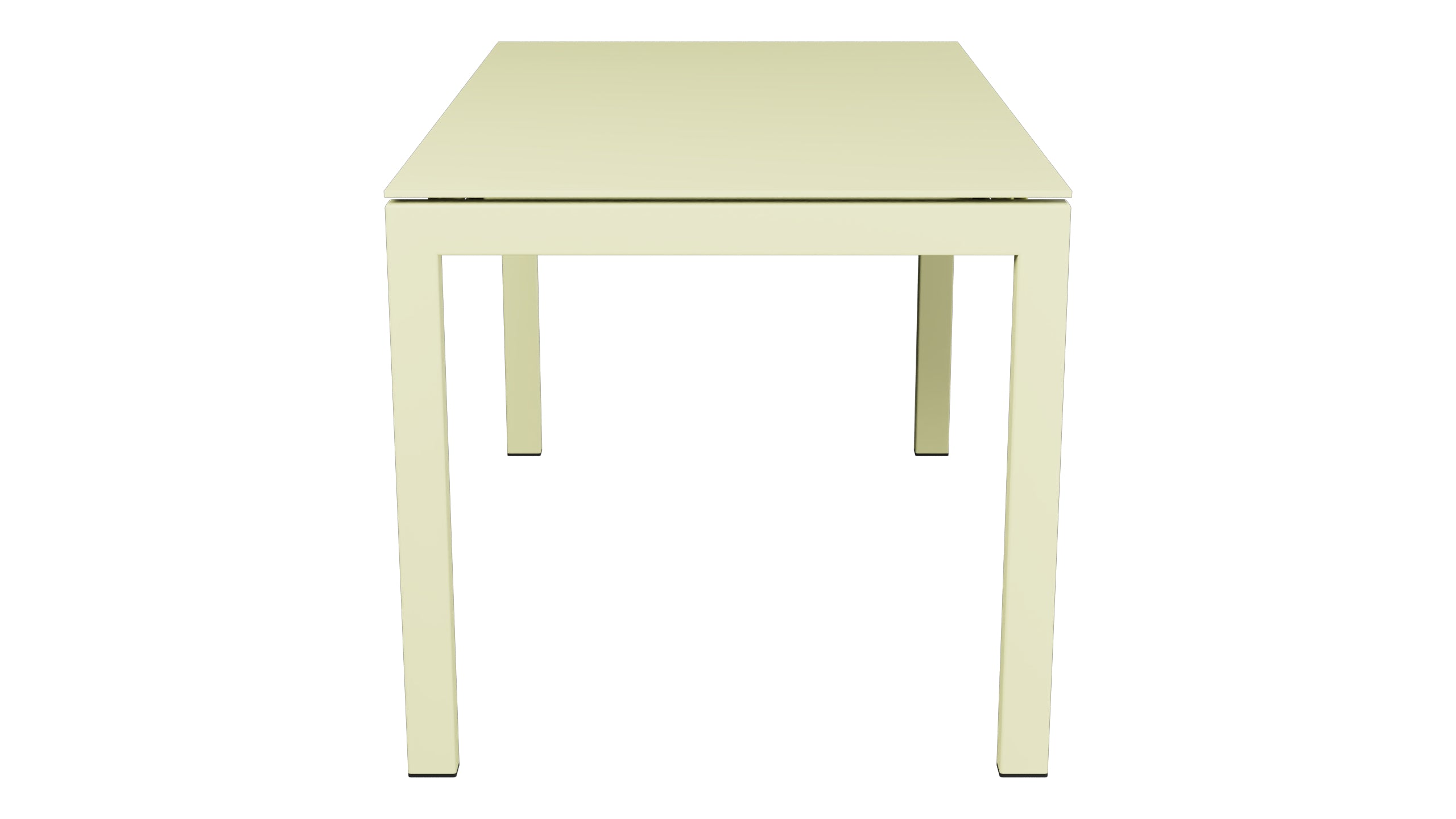 Luzern Glasfaser-Gartentisch 140/200x80 ausziehbar in Buchsbaumgelb präsentiert im Onlineshop von KAQTU Design AG. Gartentisch ist von Schaffner