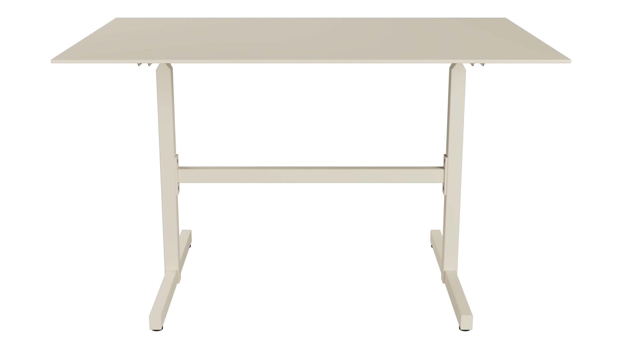 Luzern Glasfaser-Gartentisch Decor 120x80 klappbar in Pastellsand präsentiert im Onlineshop von KAQTU Design AG. Gartentisch ist von Schaffner