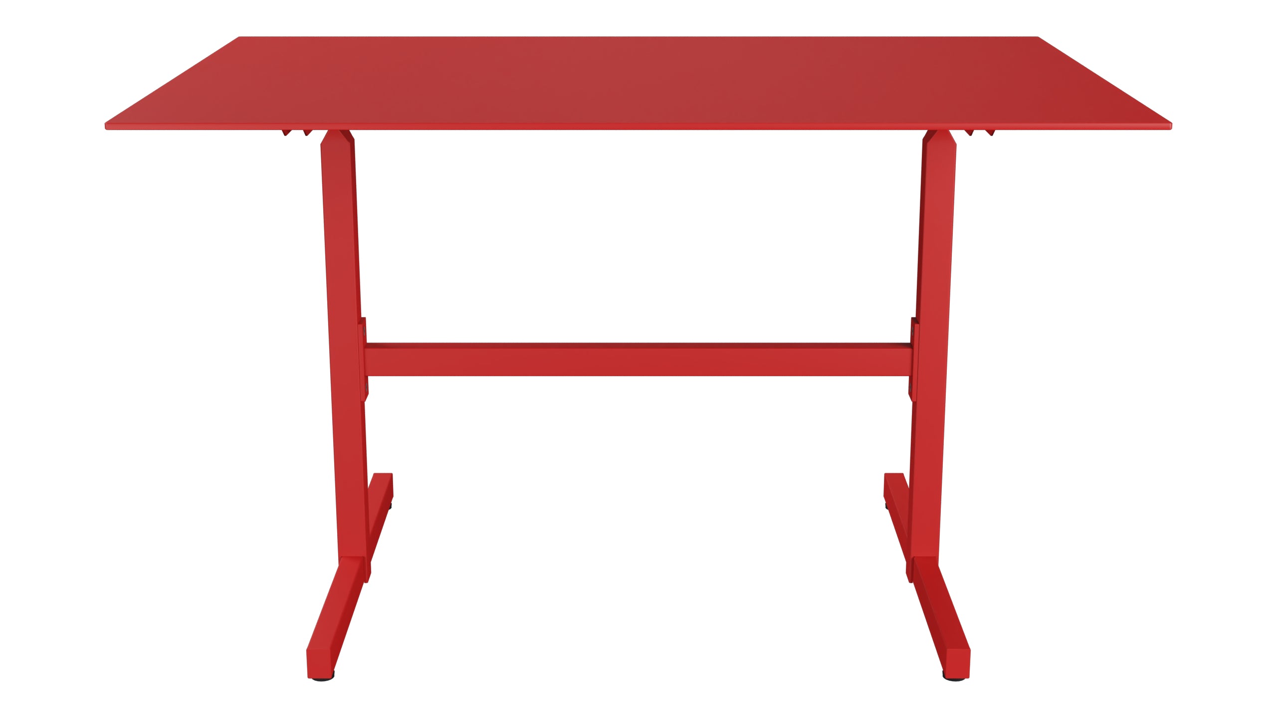 Luzern Glasfaser-Gartentisch Decor 120x80 klappbar in Rot präsentiert im Onlineshop von KAQTU Design AG. Gartentisch ist von Schaffner