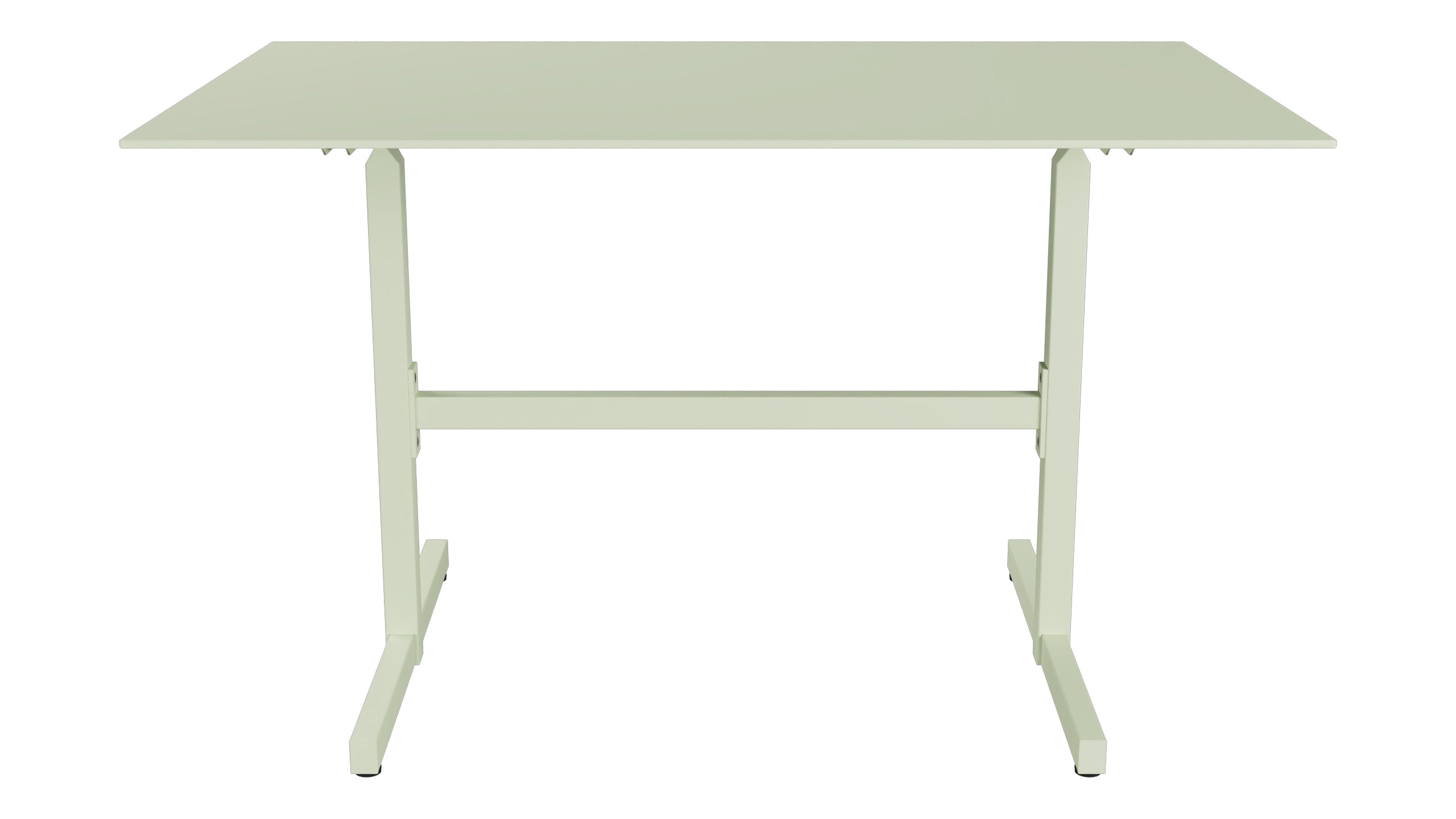 Luzern Glasfaser-Gartentisch Decor 120x80 klappbar in Pastellgrün präsentiert im Onlineshop von KAQTU Design AG. Gartentisch ist von Schaffner