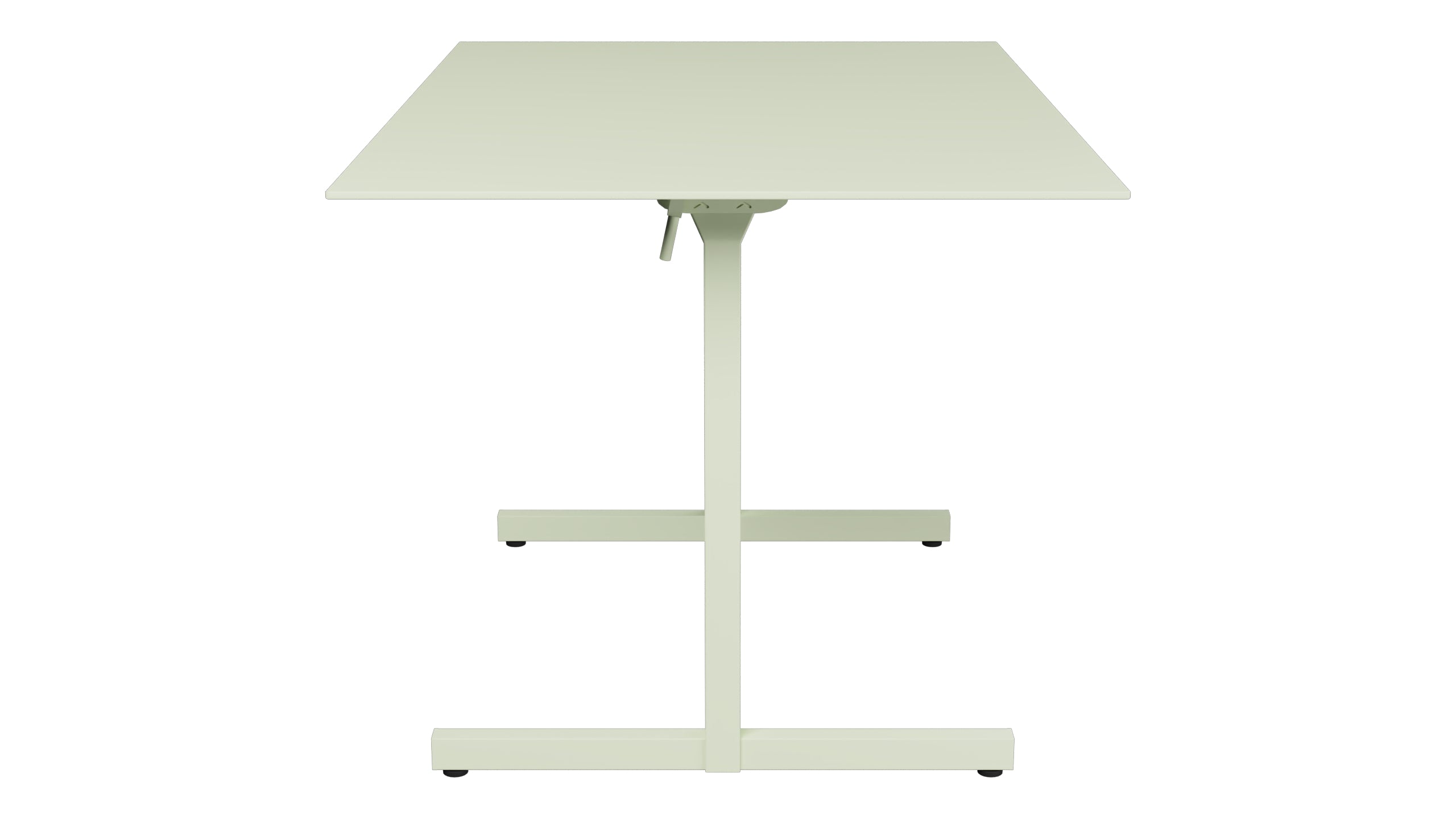 Luzern Glasfaser-Gartentisch Decor 120x80 klappbar in Pastellgrün präsentiert im Onlineshop von KAQTU Design AG. Gartentisch ist von Schaffner