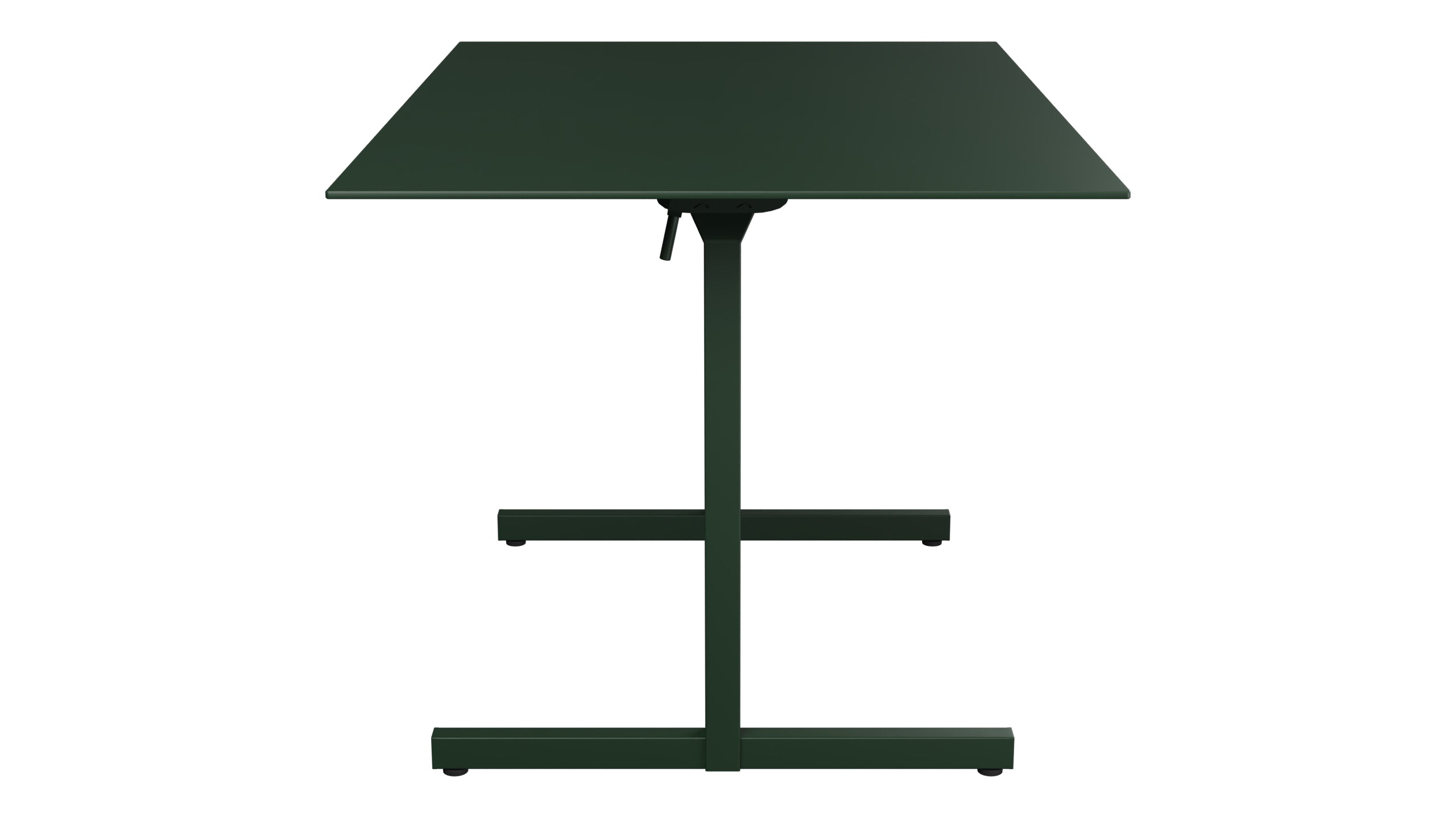 Luzern Glasfaser-Gartentisch Decor 120x80 klappbar in Tannengrün präsentiert im Onlineshop von KAQTU Design AG. Gartentisch ist von Schaffner