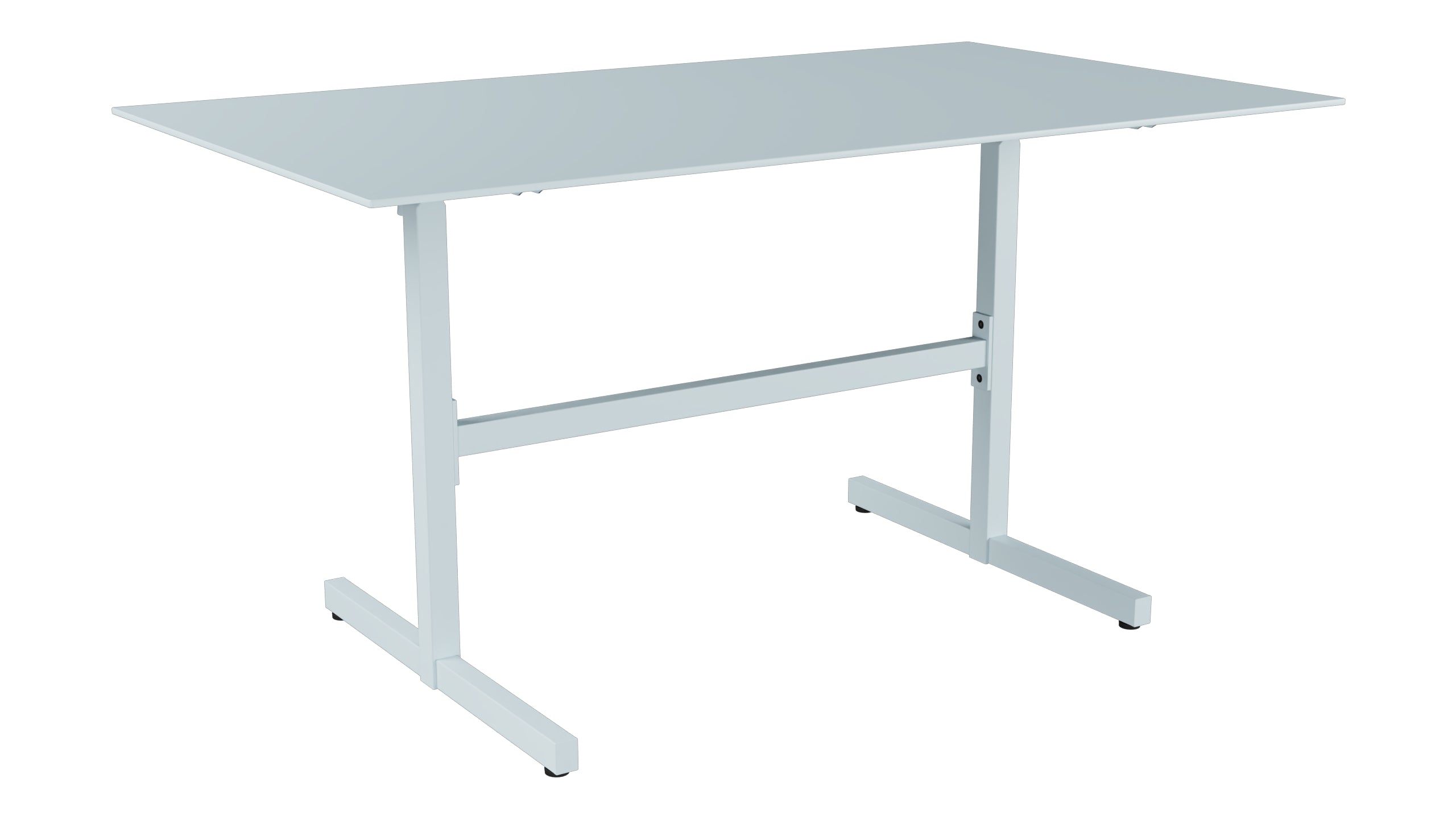 Luzern Glasfaser-Gartentisch  Decor 140x80 klappbar in Pastellblau präsentiert im Onlineshop von KAQTU Design AG. Gartentisch ist von Schaffner