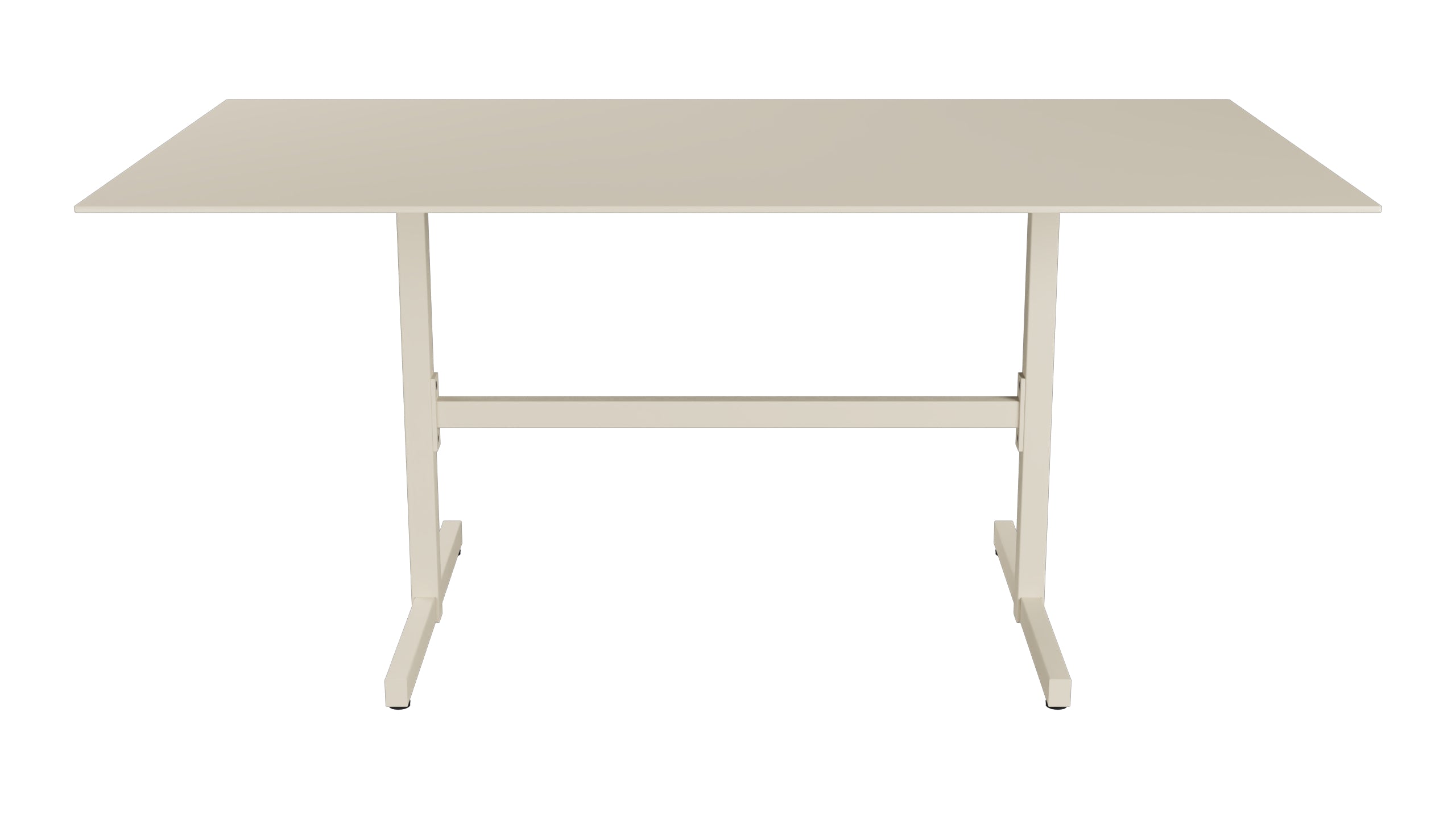 Luzern Glasfaser-Gartentisch Decor 160x90 klappbar in Pastellsand präsentiert im Onlineshop von KAQTU Design AG. Gartentisch ist von Schaffner