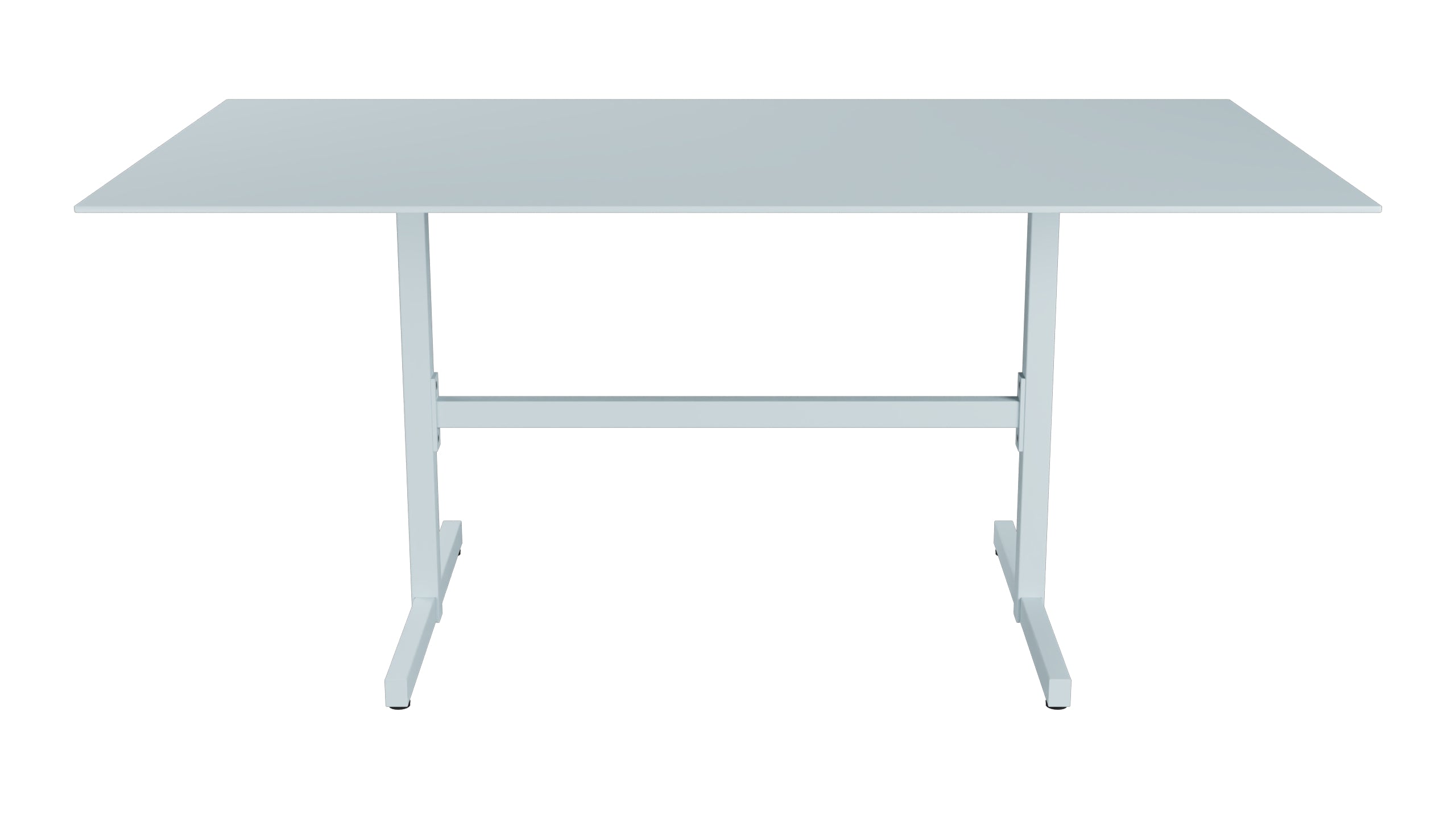 Luzern Glasfaser-Gartentisch Decor 160x90 klappbar in Pastellblau präsentiert im Onlineshop von KAQTU Design AG. Gartentisch ist von Schaffner