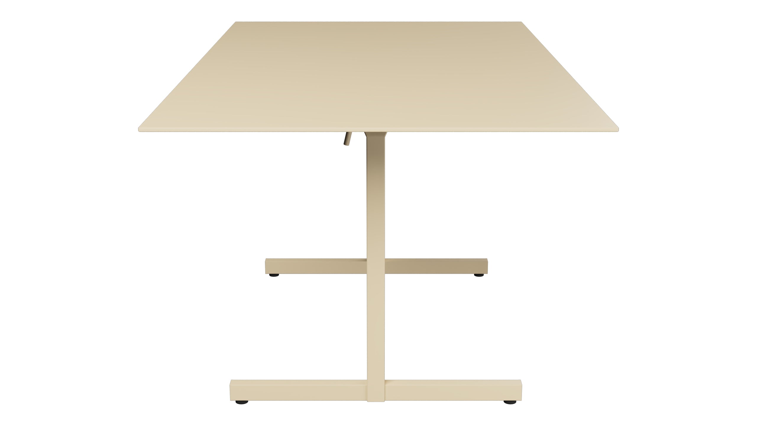 Luzern Glasfaser-Gartentisch Decor 160x90 klappbar in Pastellbraun präsentiert im Onlineshop von KAQTU Design AG. Gartentisch ist von Schaffner