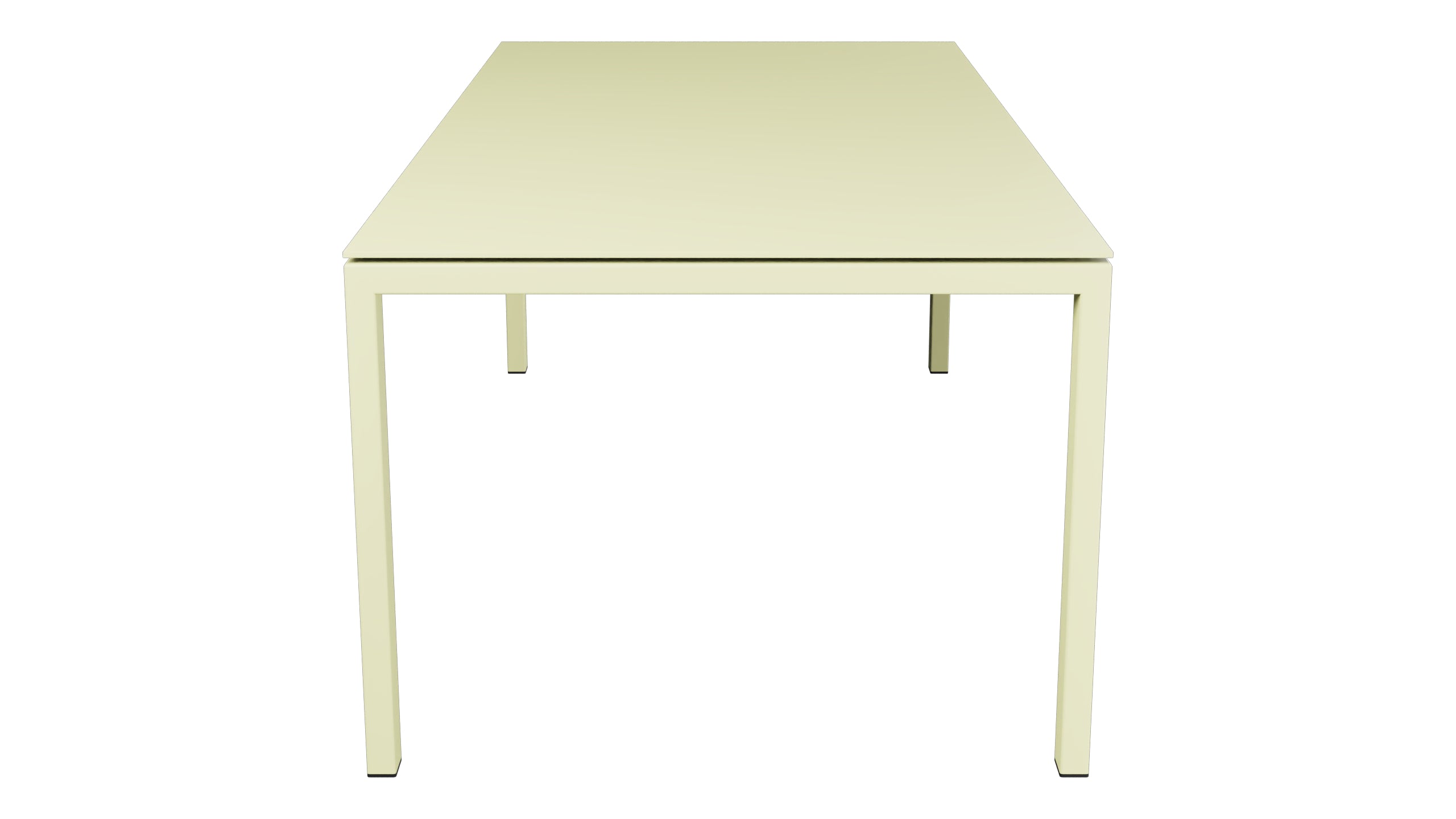 Luzern Glasfaser-Gartentisch 160/220x100 ausziehbar in Buchsbaumgelb präsentiert im Onlineshop von KAQTU Design AG. Gartentisch ist von Schaffner