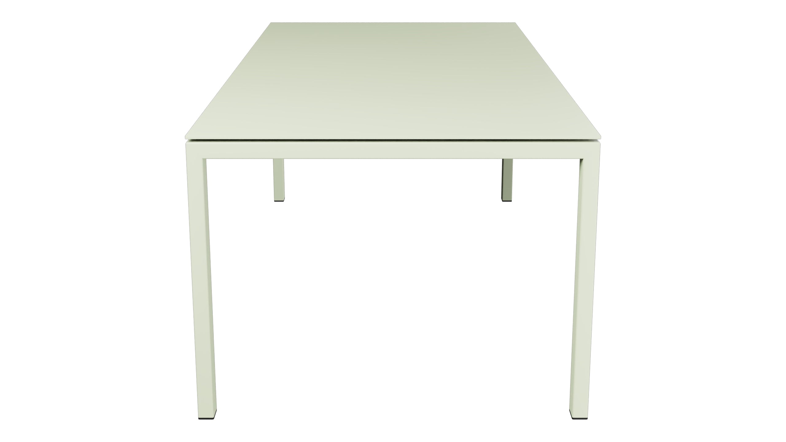 Luzern Glasfaser-Gartentisch 160/220x100 ausziehbar in Pastellgrün präsentiert im Onlineshop von KAQTU Design AG. Gartentisch ist von Schaffner