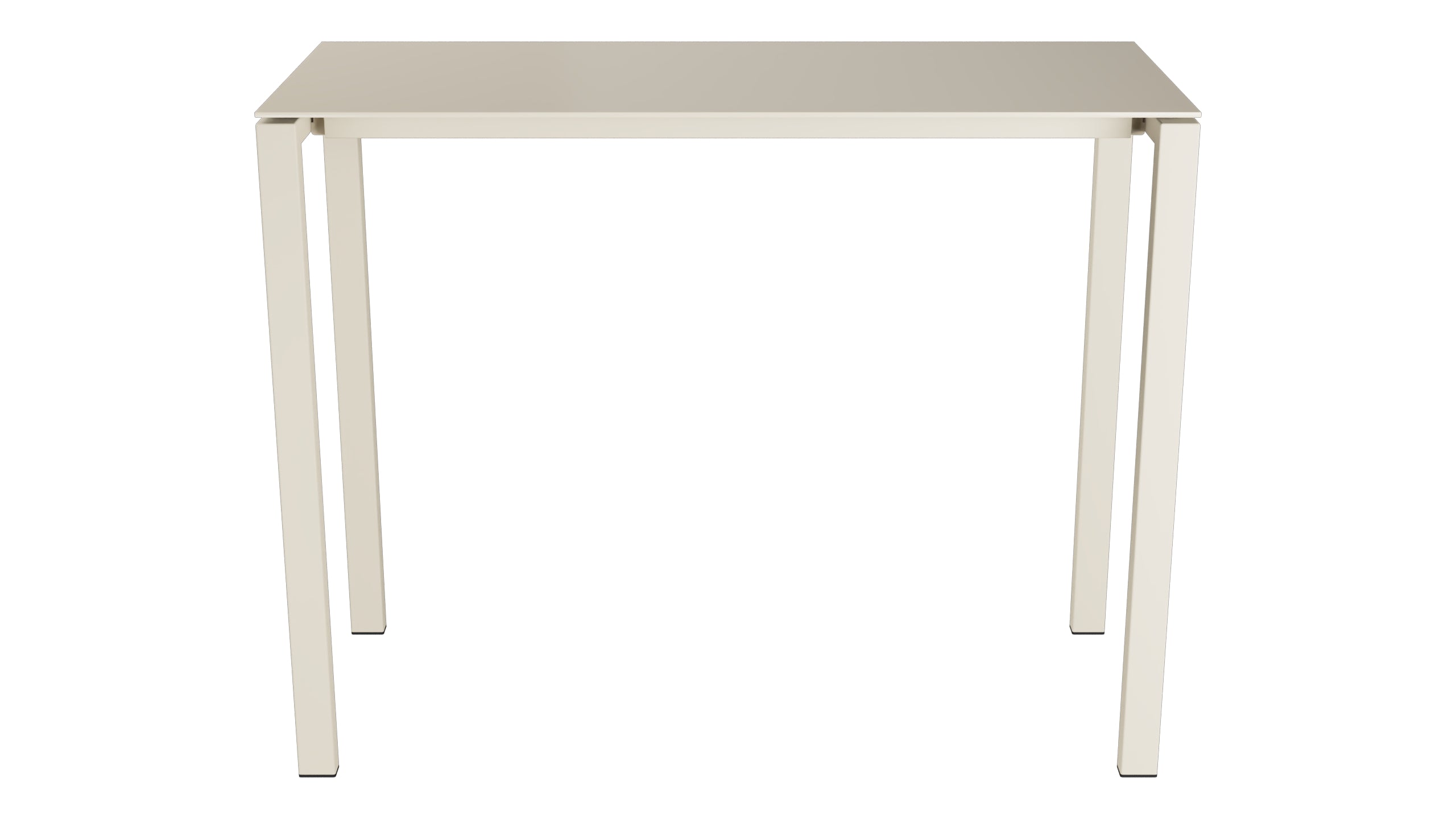 Luzern Glasfaser-Stehtisch Outdoor Decor 140x60 in Pastellsand präsentiert im Onlineshop von KAQTU Design AG. Hochtisch Outdoor ist von Schaffner
