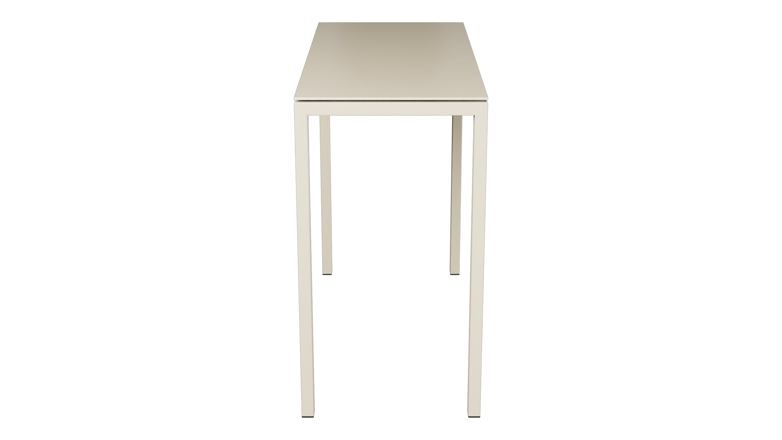 Luzern Glasfaser-Stehtisch Outdoor Decor 140x60 in Pastellsand präsentiert im Onlineshop von KAQTU Design AG. Hochtisch Outdoor ist von Schaffner