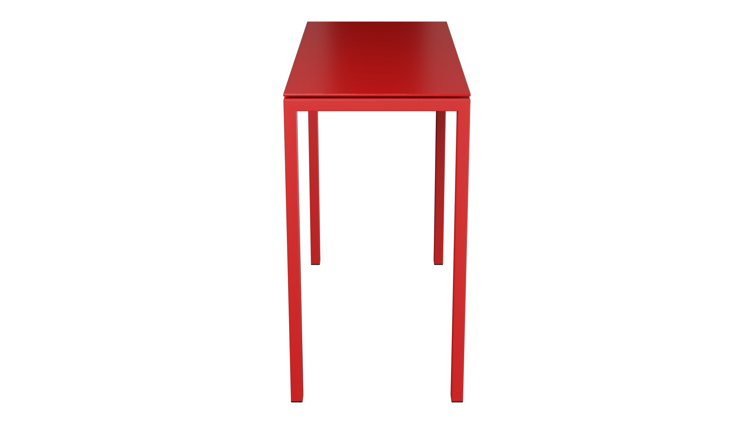 Luzern Glasfaser-Stehtisch Outdoor Decor 140x60 in Rot präsentiert im Onlineshop von KAQTU Design AG. Hochtisch Outdoor ist von Schaffner