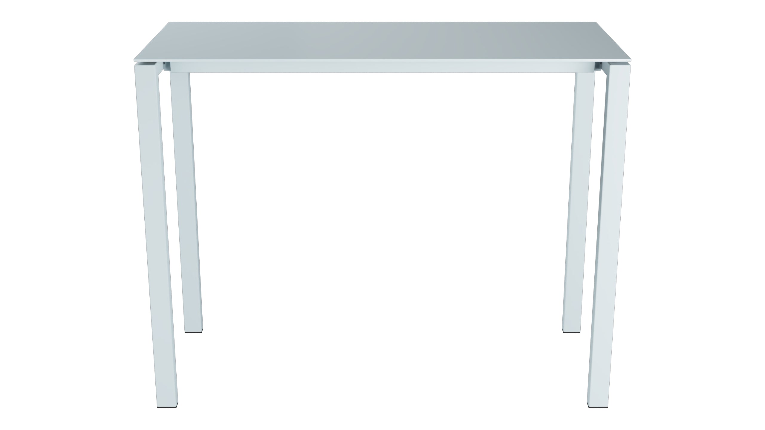 Luzern Glasfaser-Stehtisch Outdoor Decor 140x60 in Pastellblau präsentiert im Onlineshop von KAQTU Design AG. Hochtisch Outdoor ist von Schaffner