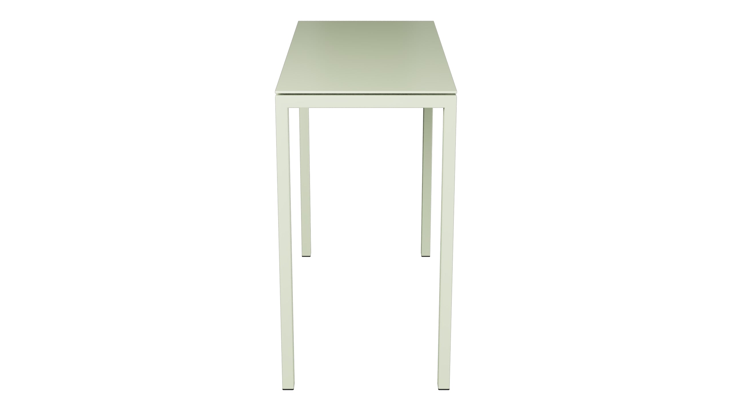 Luzern Glasfaser-Stehtisch Outdoor Decor 140x60 in Pastellgrün präsentiert im Onlineshop von KAQTU Design AG. Hochtisch Outdoor ist von Schaffner