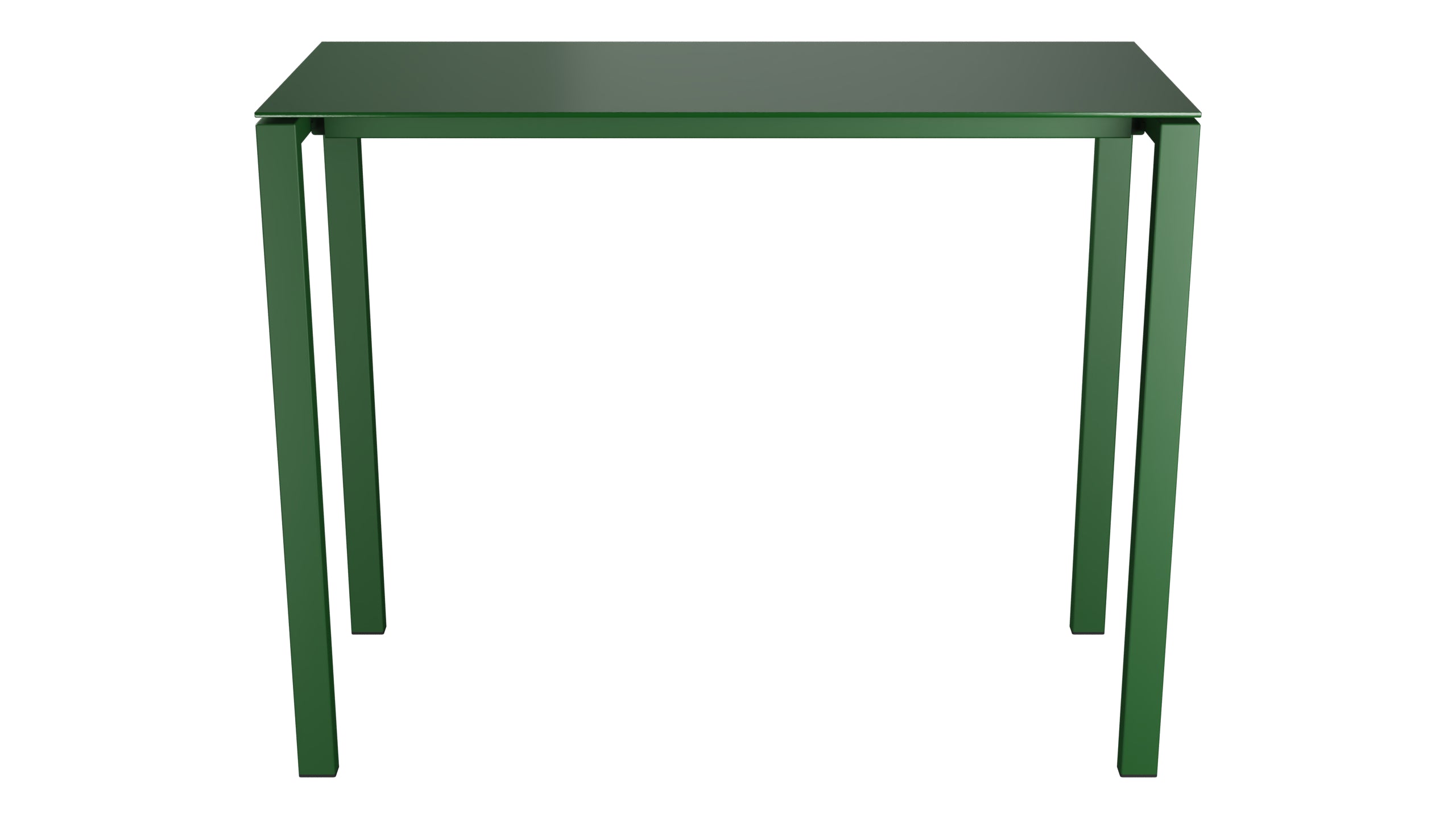 Luzern Glasfaser-Stehtisch Outdoor Decor 140x60 in Tannengrün präsentiert im Onlineshop von KAQTU Design AG. Hochtisch Outdoor ist von Schaffner