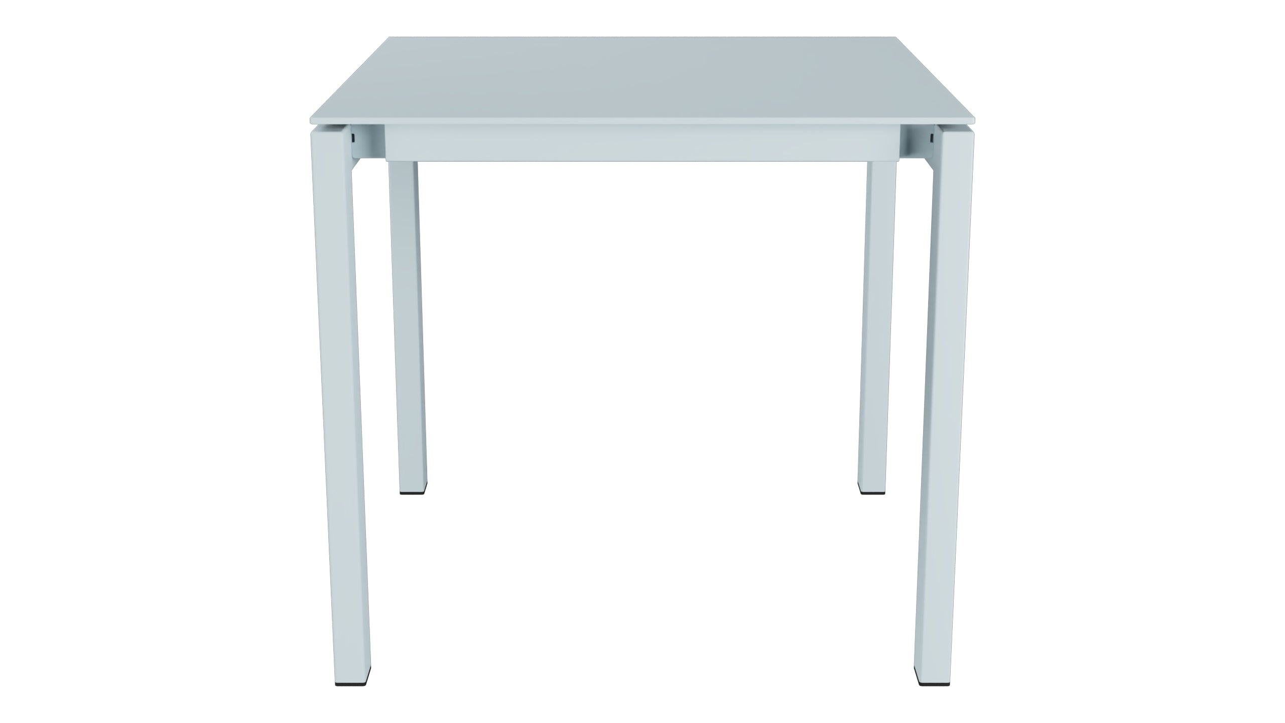 Luzern Glasfaser-Gartentisch Decor 80x80 in Pastellblau präsentiert im Onlineshop von KAQTU Design AG. Gartentisch ist von Schaffner