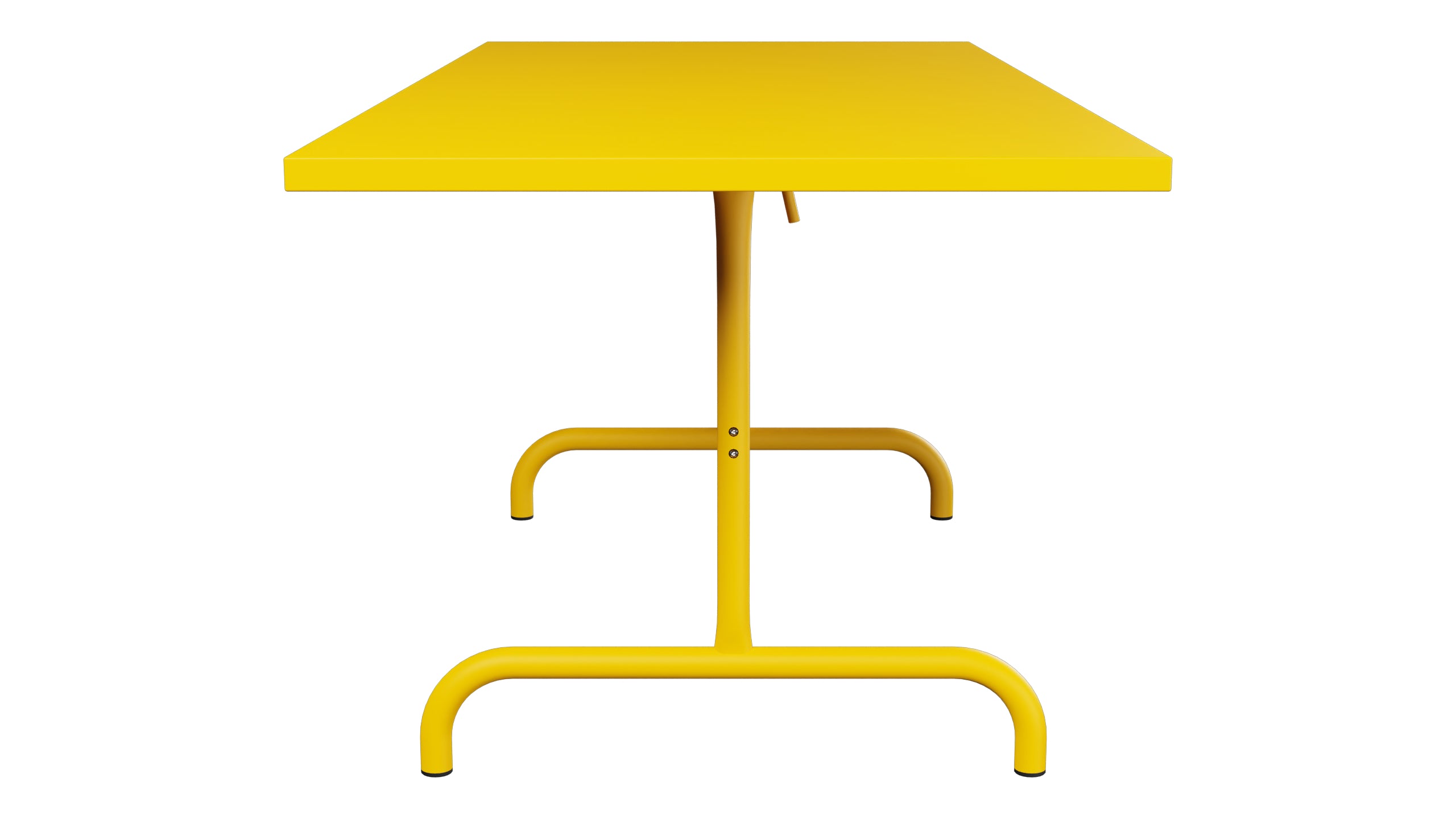 Säntis Metall-Gartentisch 180x80 klappbar in Gelb präsentiert im Onlineshop von KAQTU Design AG. Gartentisch ist von Schaffner