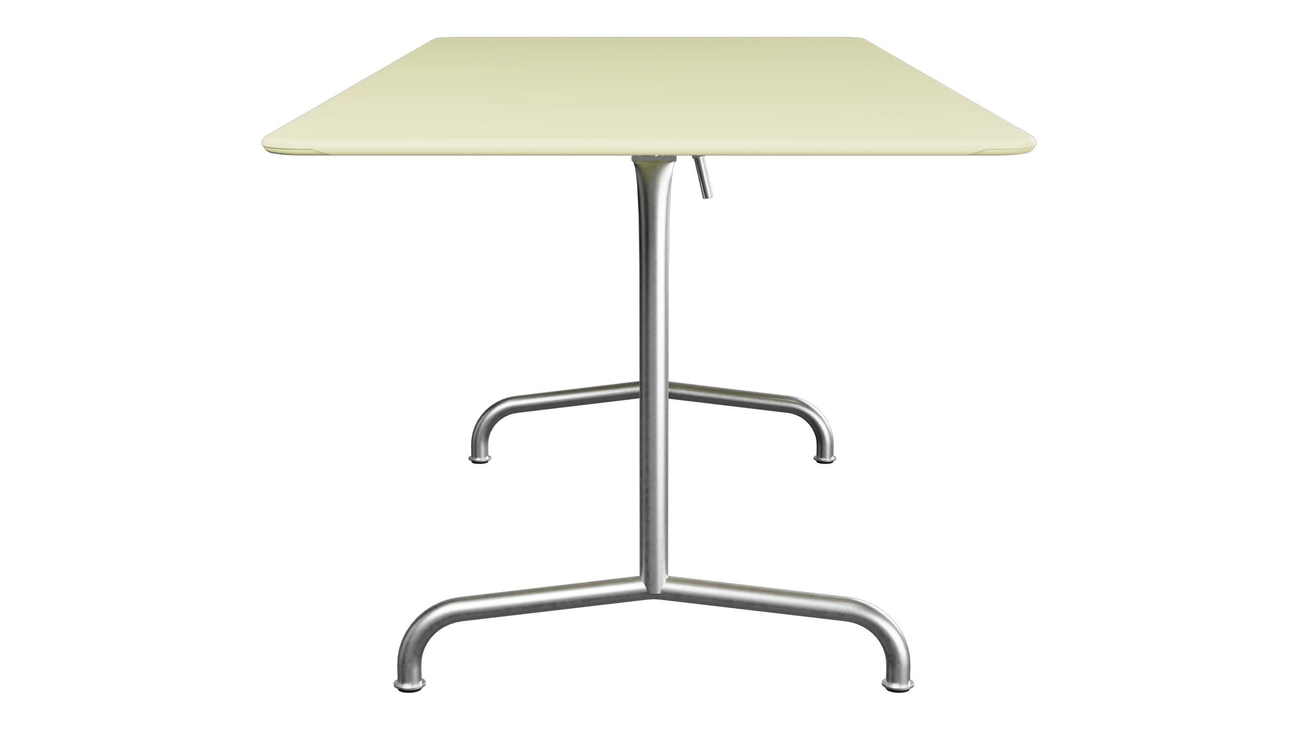 Rigi Metall-Gartentisch 180x80 klappbar in Buchsbaumgelb präsentiert im Onlineshop von KAQTU Design AG. Gartentisch ist von Schaffner