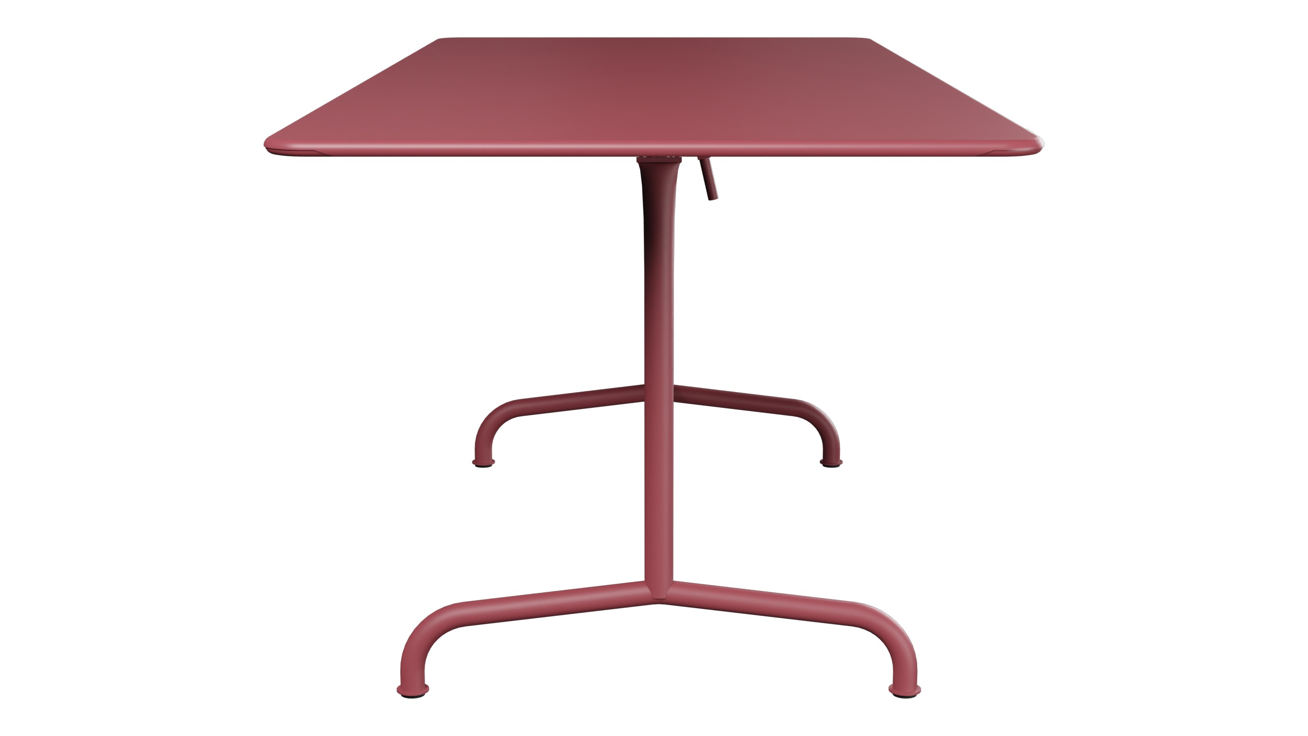 Rigi Metall-Gartentisch 180x80 klappbar in Bordeaux präsentiert im Onlineshop von KAQTU Design AG. Gartentisch ist von Schaffner