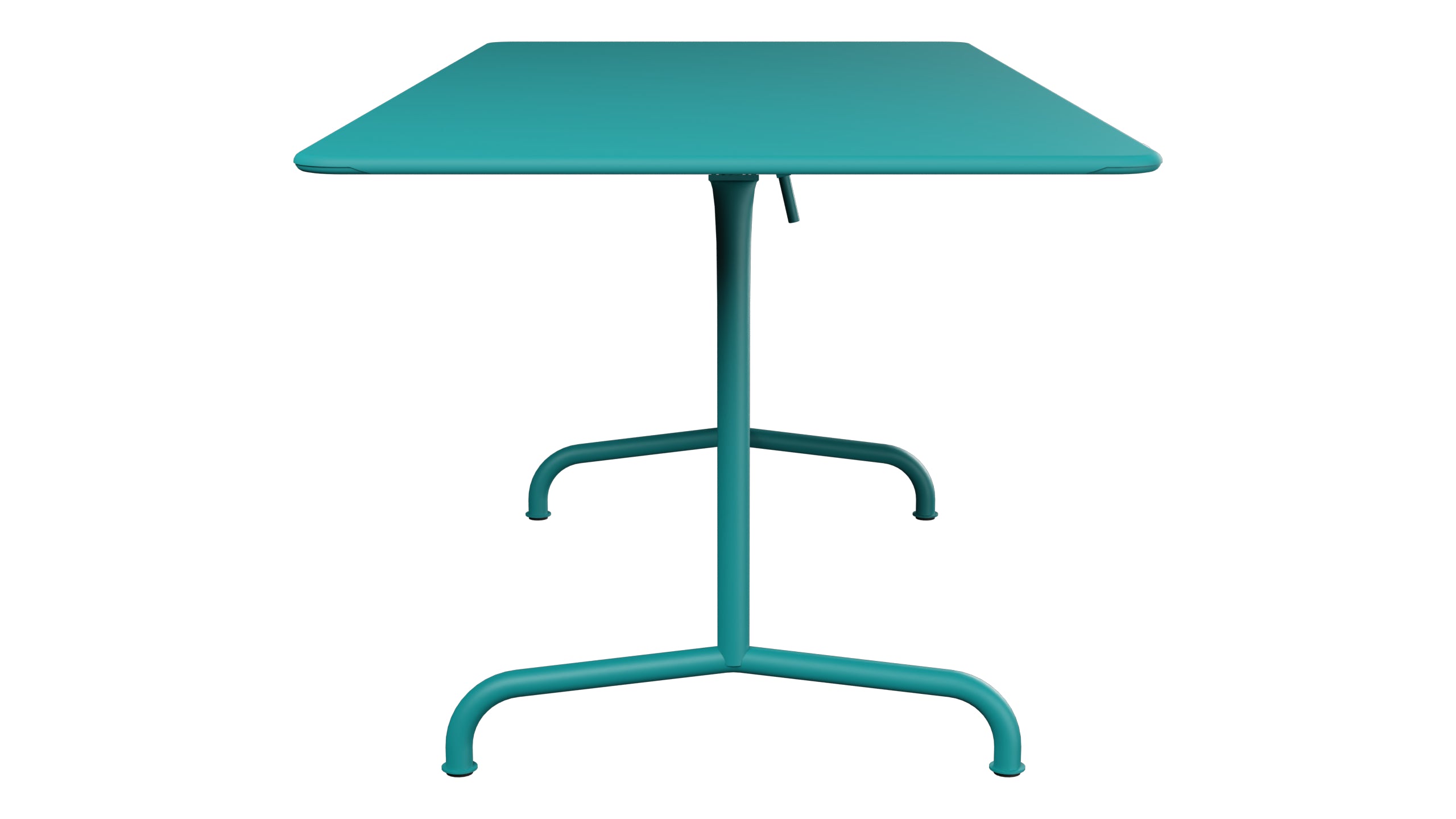 Rigi Metall-Gartentisch 180x80 klappbar in Kaliblau präsentiert im Onlineshop von KAQTU Design AG. Gartentisch ist von Schaffner