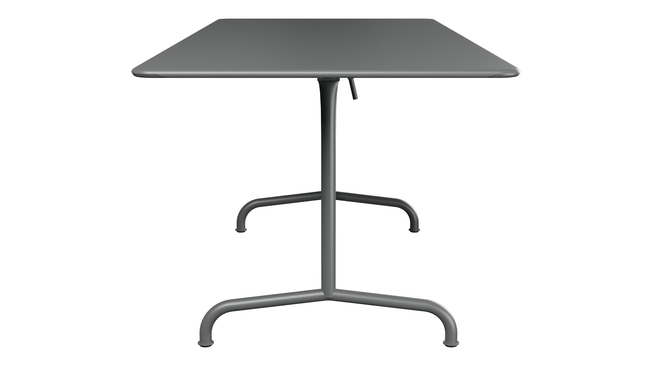 Rigi Metall-Gartentisch 180x80 klappbar in Graphit präsentiert im Onlineshop von KAQTU Design AG. Gartentisch ist von Schaffner