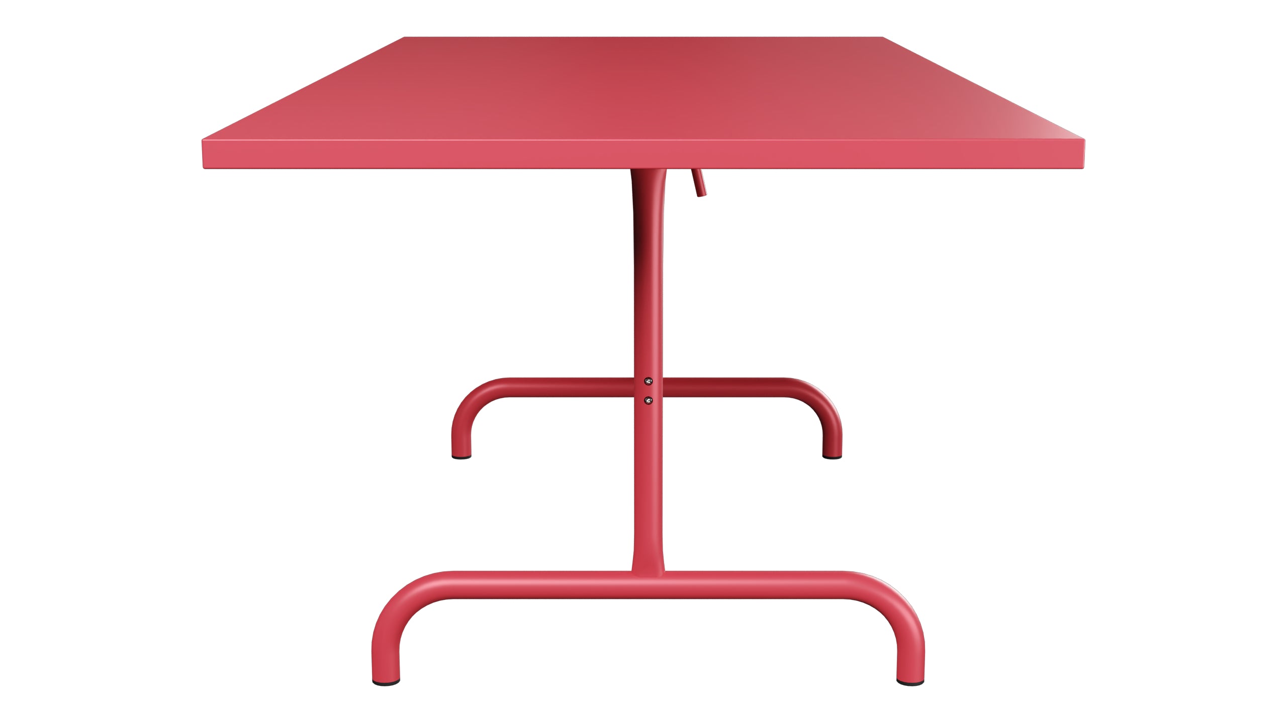 Säntis Metall-Gartentisch 180x90 klappbar in Ahornrot präsentiert im Onlineshop von KAQTU Design AG. Gartentisch ist von Schaffner