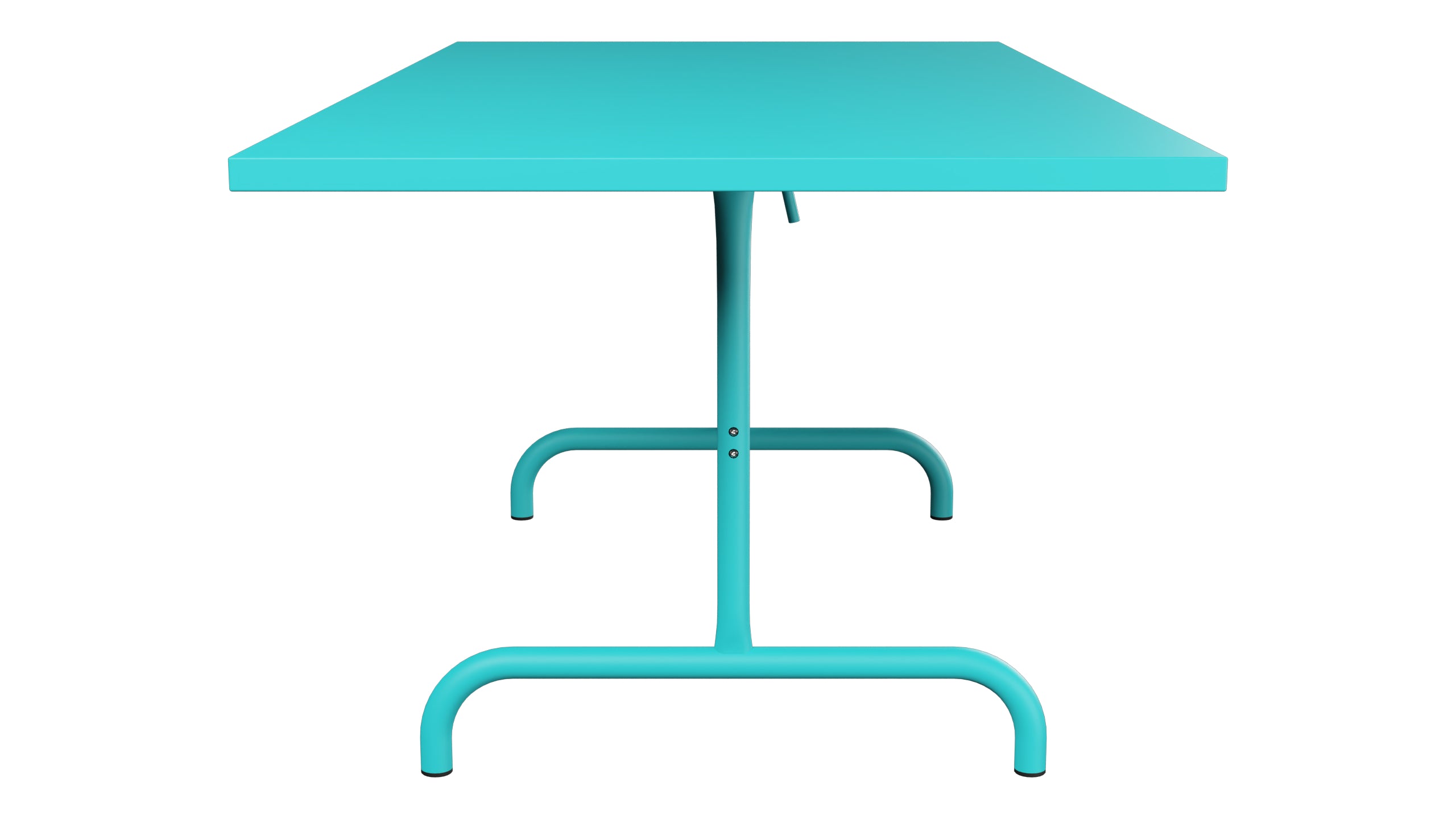 Säntis Metall-Gartentisch 180x90 klappbar in Türkis präsentiert im Onlineshop von KAQTU Design AG. Gartentisch ist von Schaffner