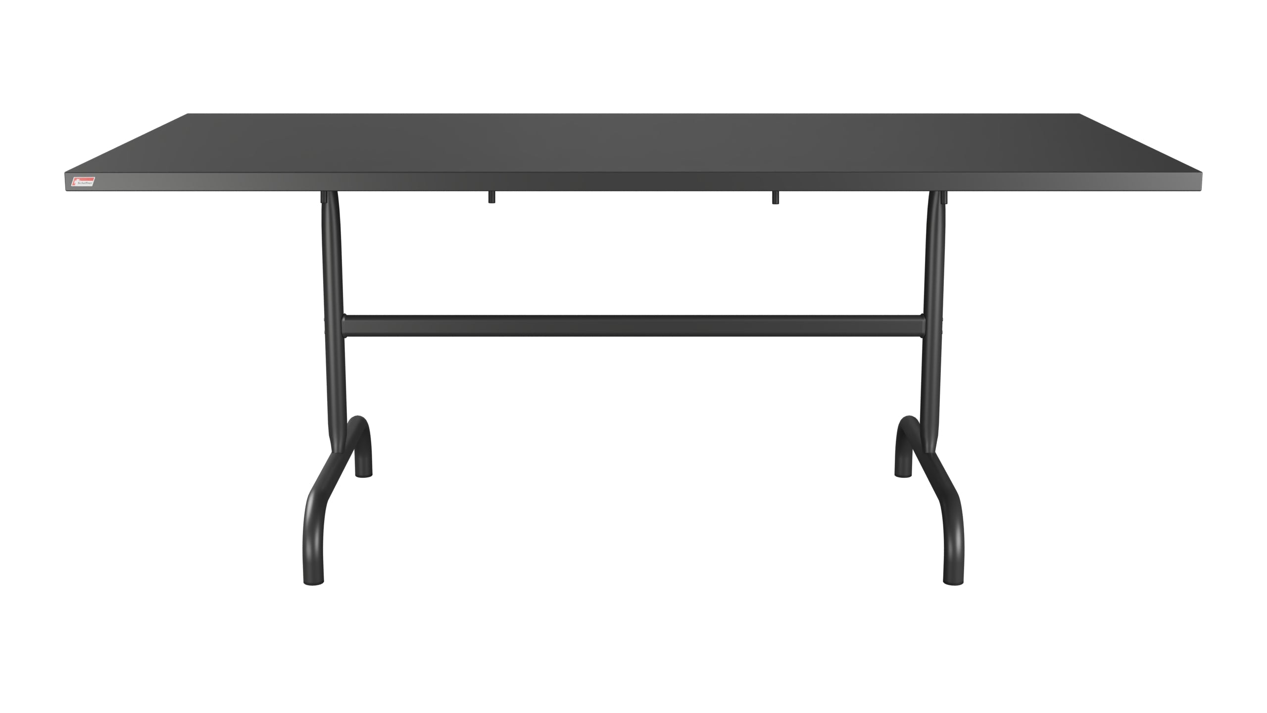 Säntis Metall-Gartentisch 180x90 klappbar in Anthrazit präsentiert im Onlineshop von KAQTU Design AG. Gartentisch ist von Schaffner