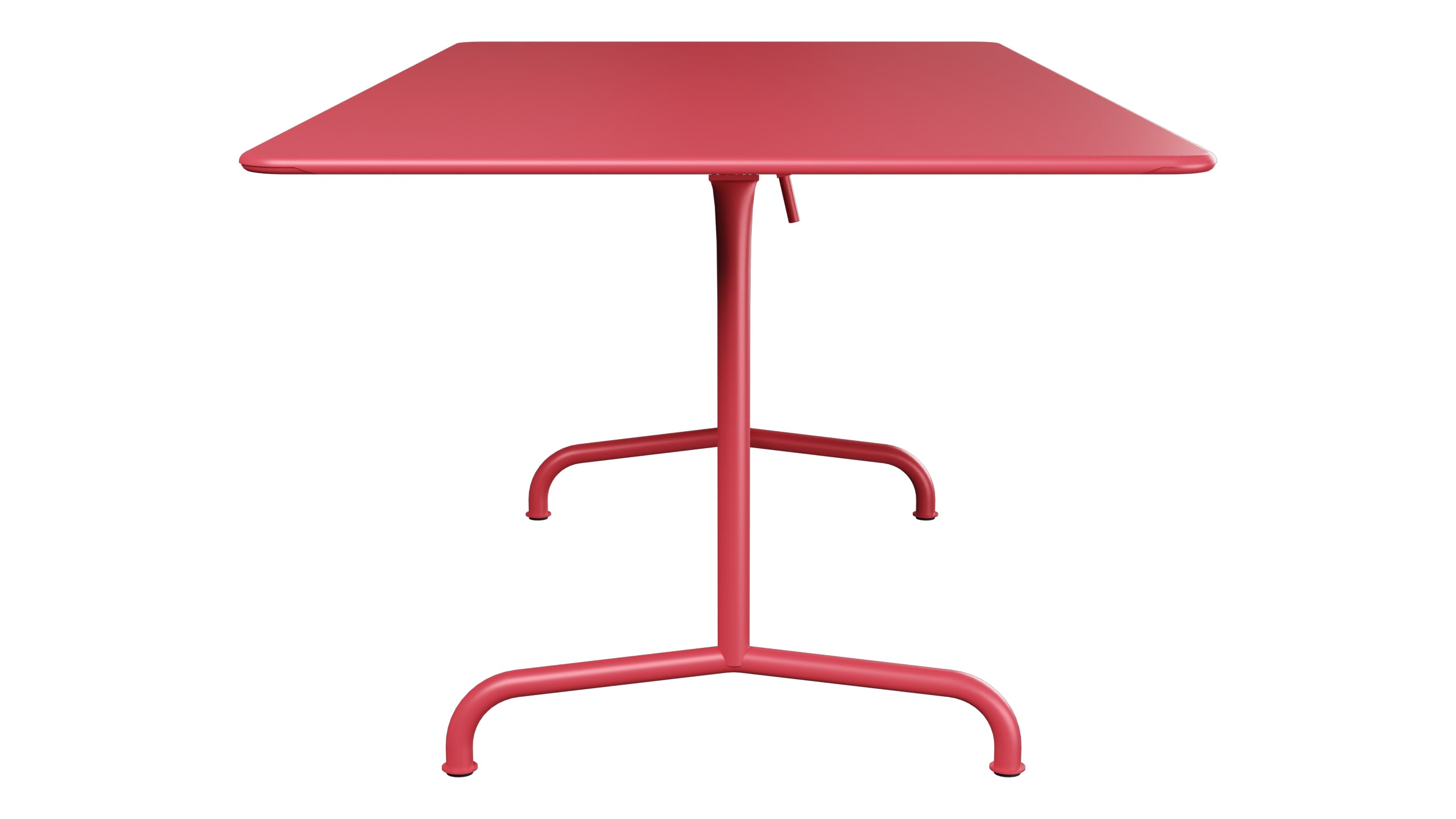 Rigi Metall-Gartentisch 180x90 klappbar in Ahornrot präsentiert im Onlineshop von KAQTU Design AG. Gartentisch ist von Schaffner