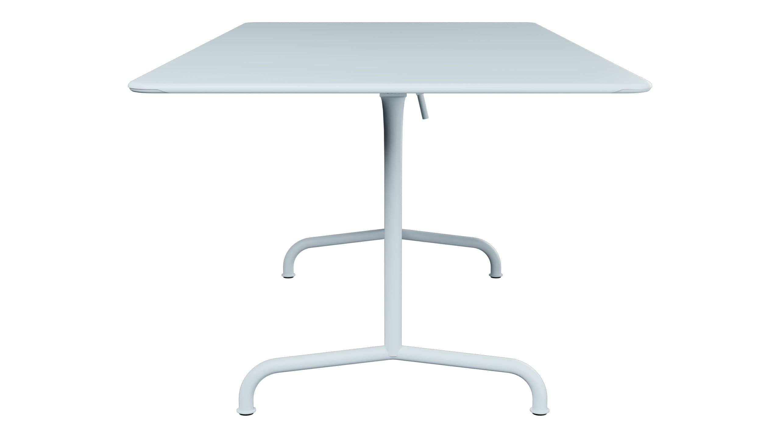 Rigi Metall-Gartentisch 180x90 klappbar in Pastellblau präsentiert im Onlineshop von KAQTU Design AG. Gartentisch ist von Schaffner