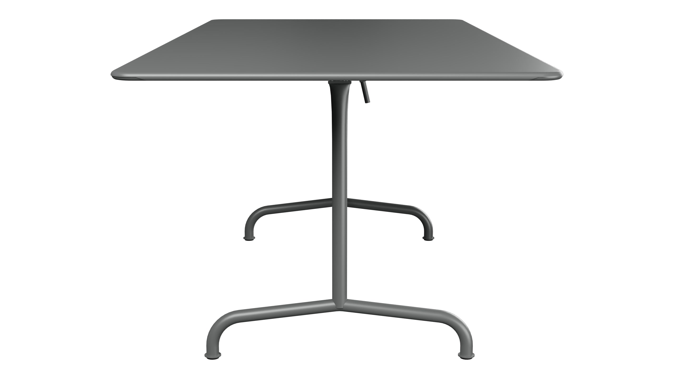 Rigi Metall-Gartentisch 180x90 klappbar in Graphit präsentiert im Onlineshop von KAQTU Design AG. Gartentisch ist von Schaffner