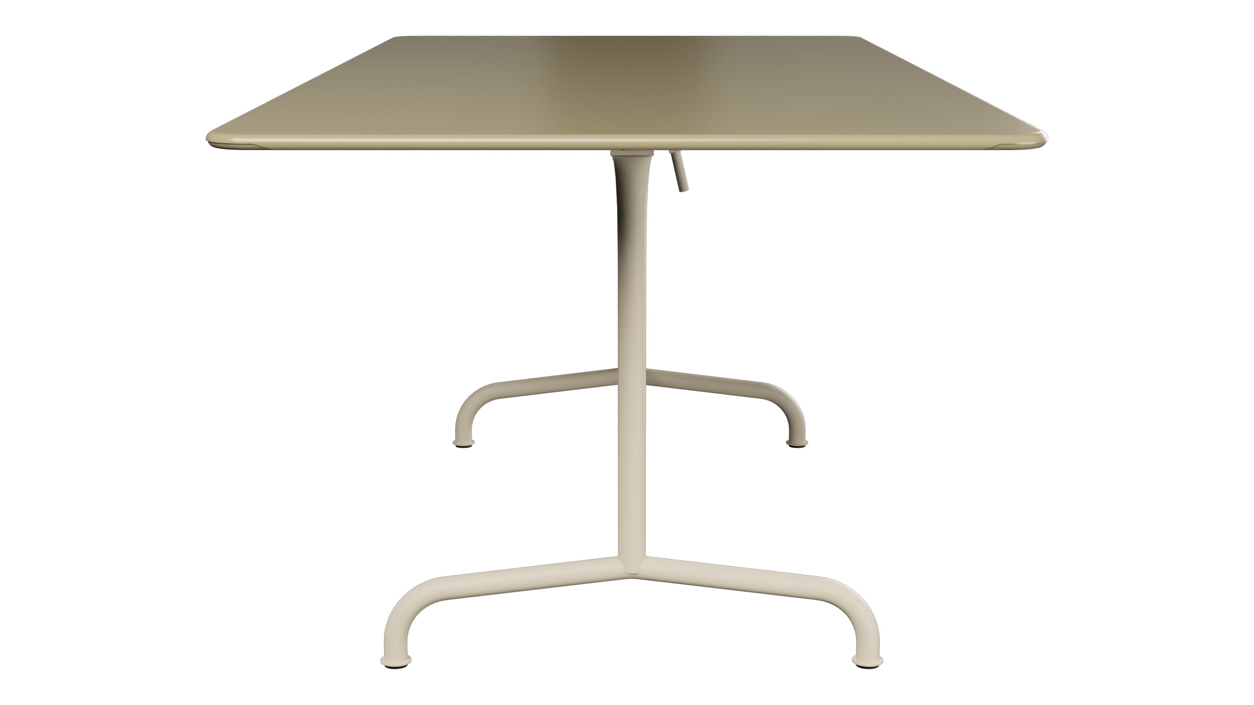 Rigi Metall-Gartentisch 180x90 klappbar in Champagner präsentiert im Onlineshop von KAQTU Design AG. Gartentisch ist von Schaffner