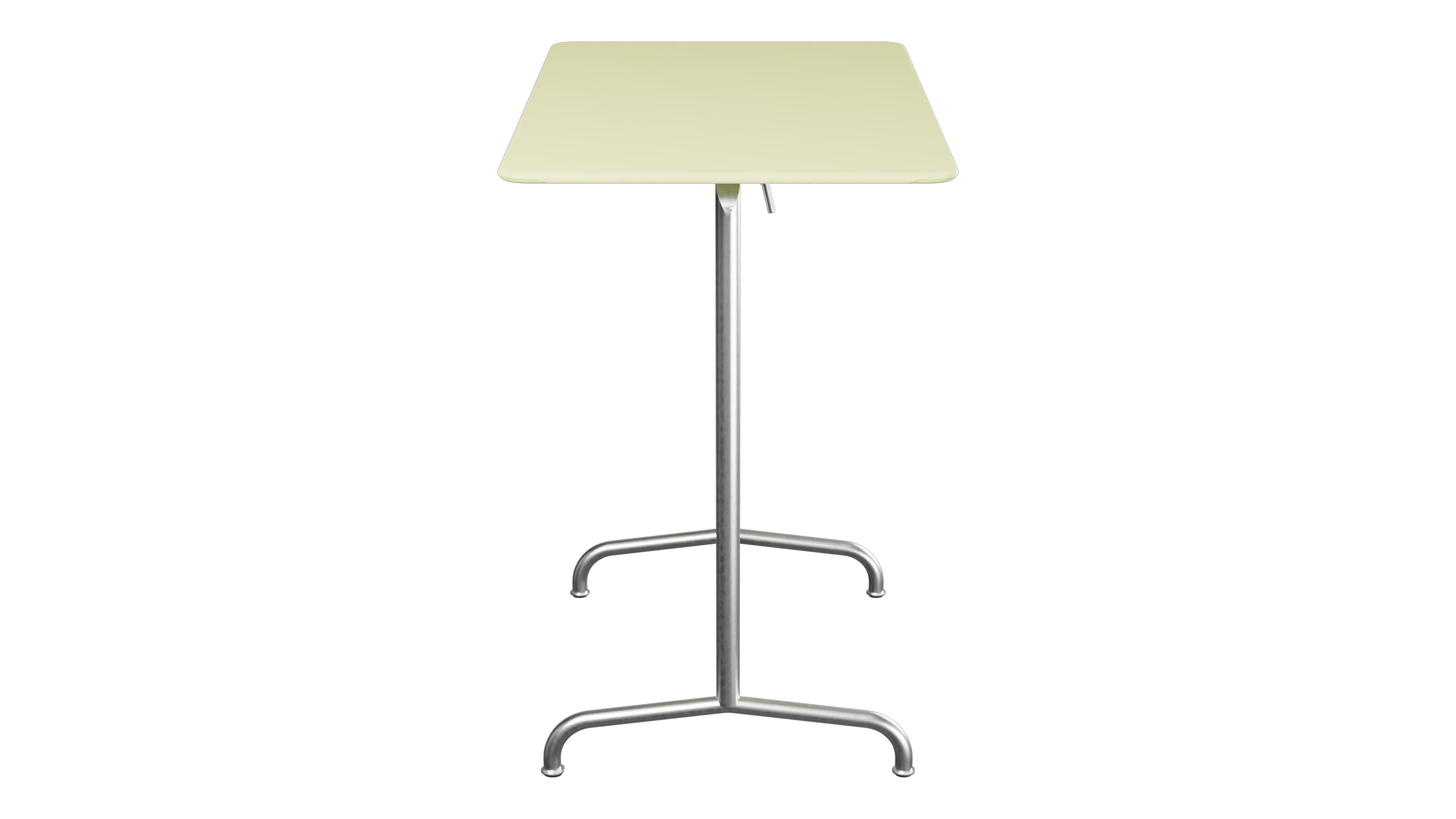 Rigi Metall-Stehtisch Outdoor 120x70 / 110 klappbar in Buchsbaumgelb präsentiert im Onlineshop von KAQTU Design AG. Hochtisch Outdoor ist von Schaffner