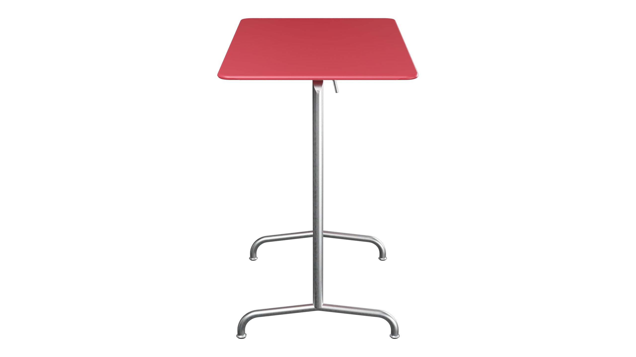 Rigi Metall-Stehtisch Outdoor 120x70 / 110 klappbar in Ahornrot präsentiert im Onlineshop von KAQTU Design AG. Hochtisch Outdoor ist von Schaffner