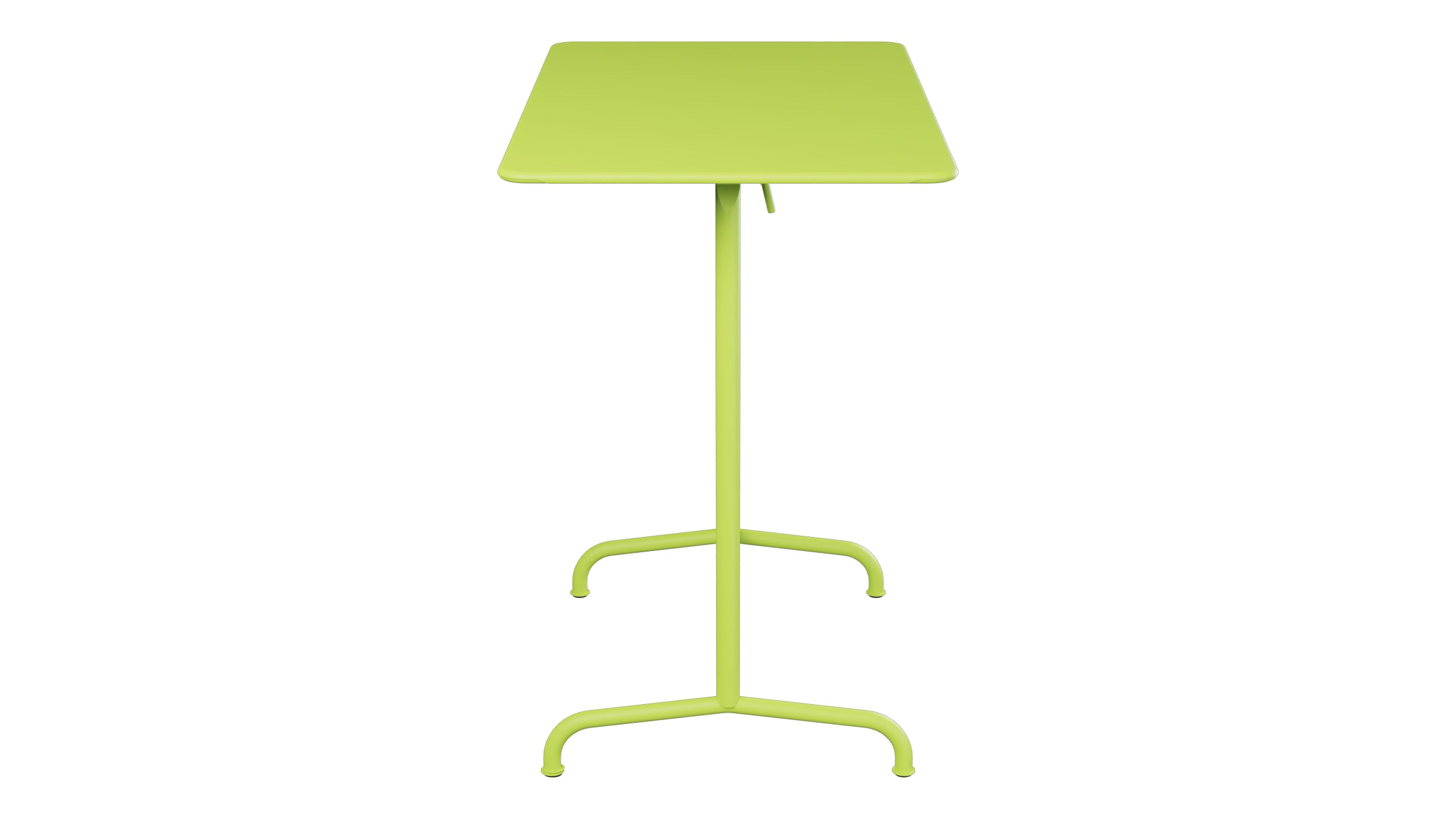 Rigi Metall-Stehtisch Outdoor 120x70 / 110 klappbar in Hellgrün präsentiert im Onlineshop von KAQTU Design AG. Hochtisch Outdoor ist von Schaffner