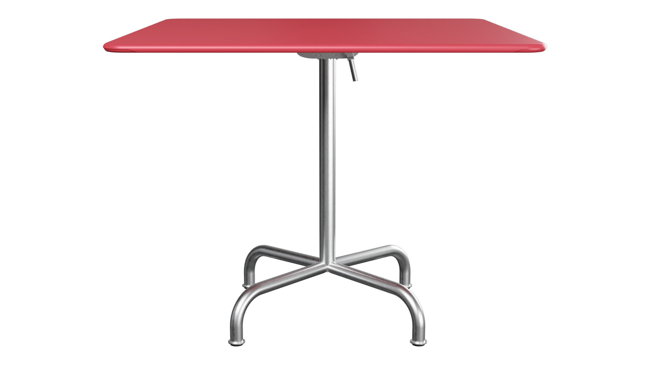 Rigi Metall-Gartentisch 90x90 klappbar in Ahornrot präsentiert im Onlineshop von KAQTU Design AG. Gartentisch ist von Schaffner