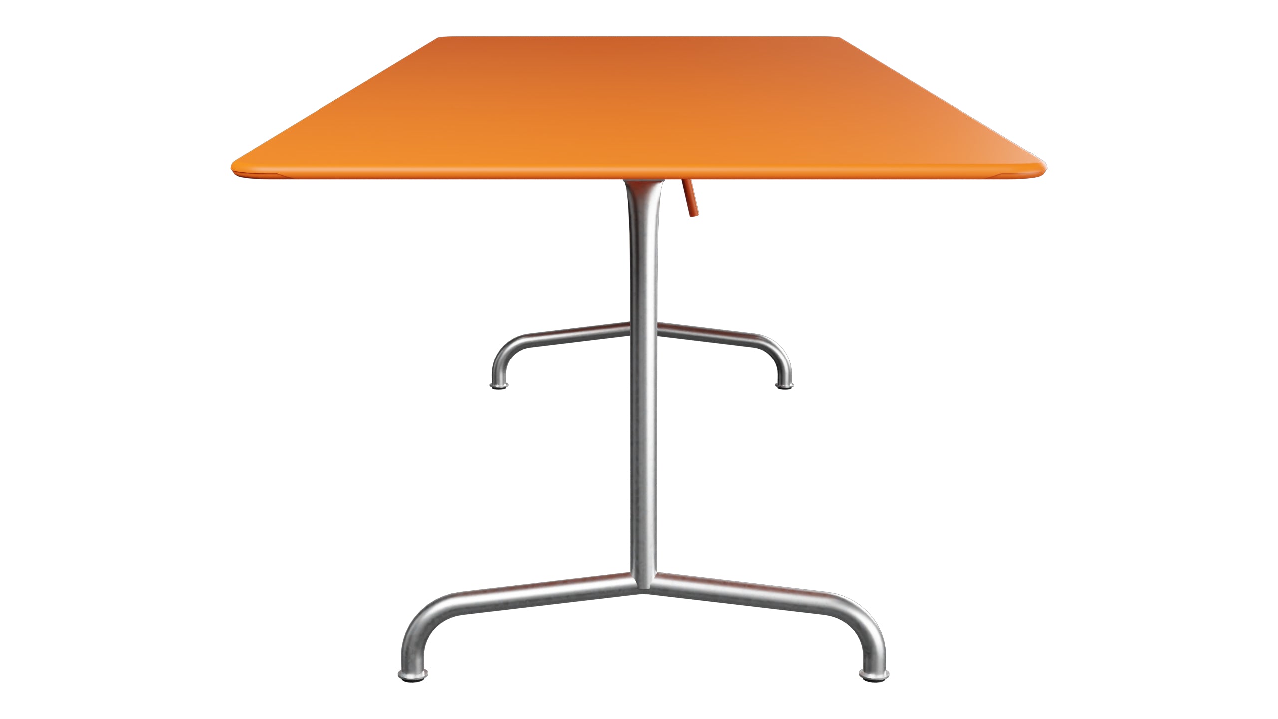 Rigi Metall-Gartentisch 240x90 klappbar in Orange präsentiert im Onlineshop von KAQTU Design AG. Gartentisch ist von Schaffner