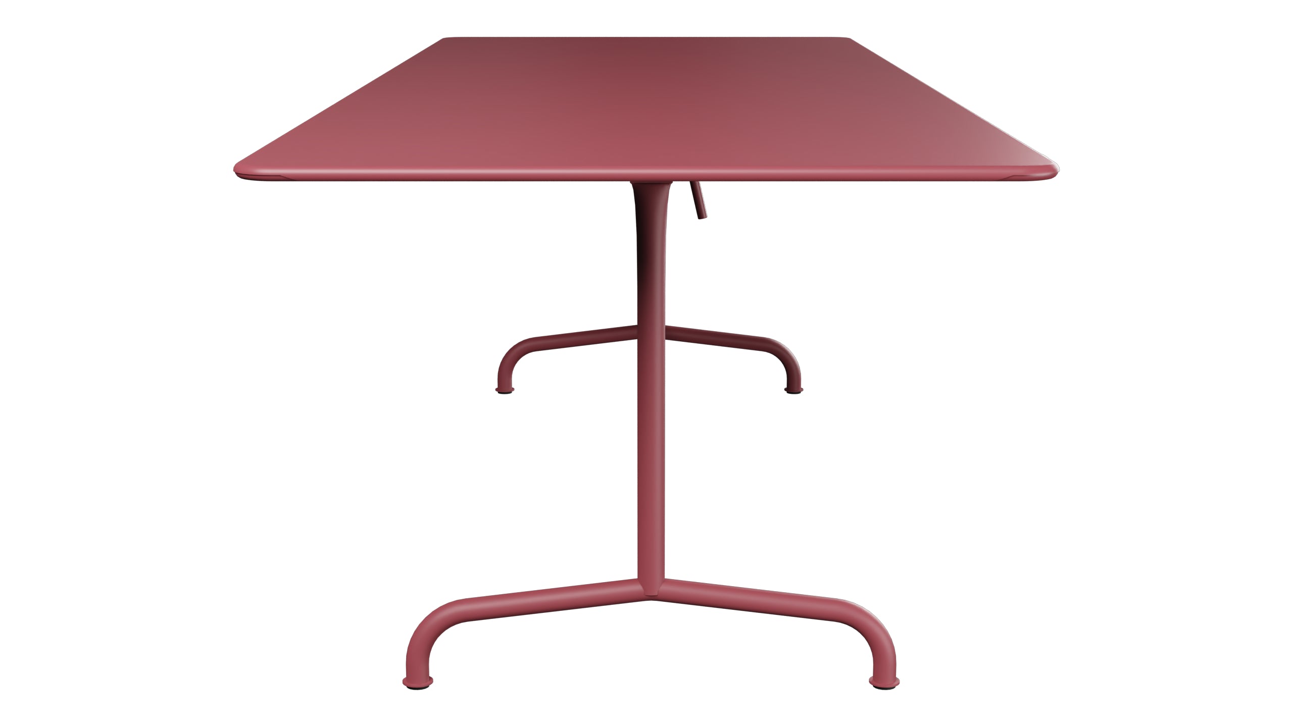 Rigi Metall-Gartentisch 240x90 klappbar in Bordeaux präsentiert im Onlineshop von KAQTU Design AG. Gartentisch ist von Schaffner