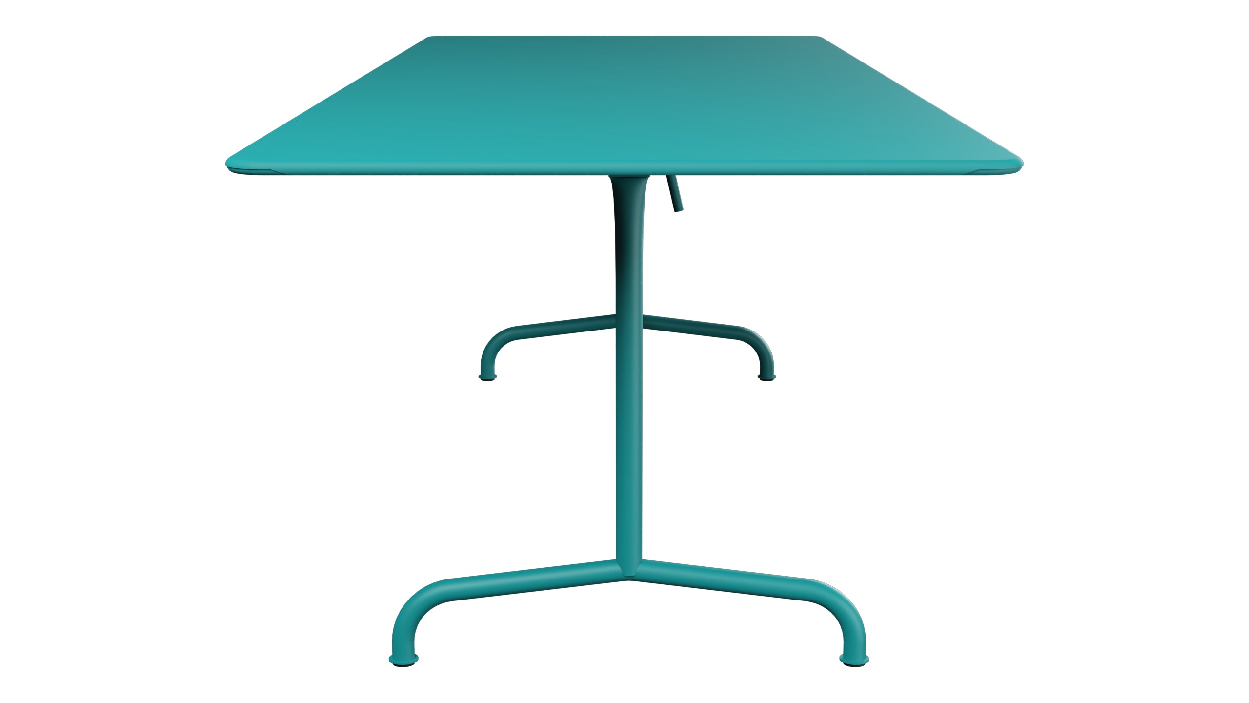 Rigi Metall-Gartentisch 240x90 klappbar in Kaliblau präsentiert im Onlineshop von KAQTU Design AG. Gartentisch ist von Schaffner