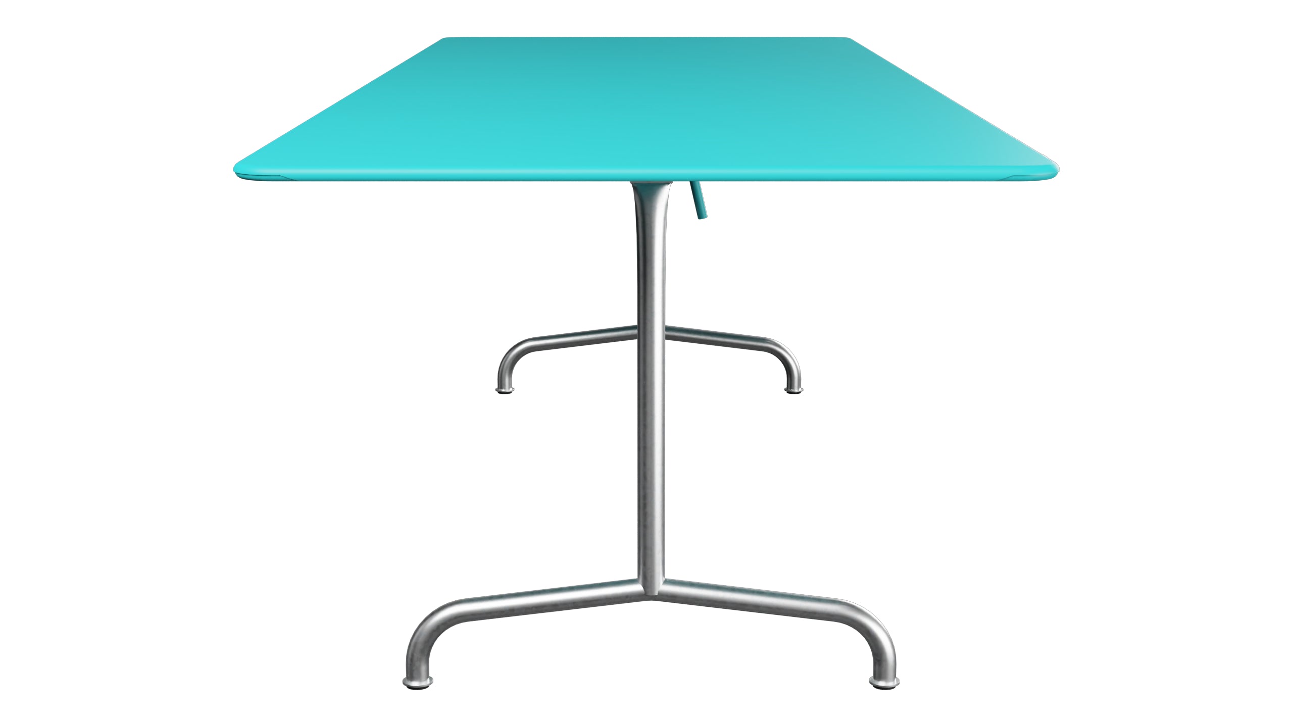 Rigi Metall-Gartentisch 240x90 klappbar in Türkis präsentiert im Onlineshop von KAQTU Design AG. Gartentisch ist von Schaffner